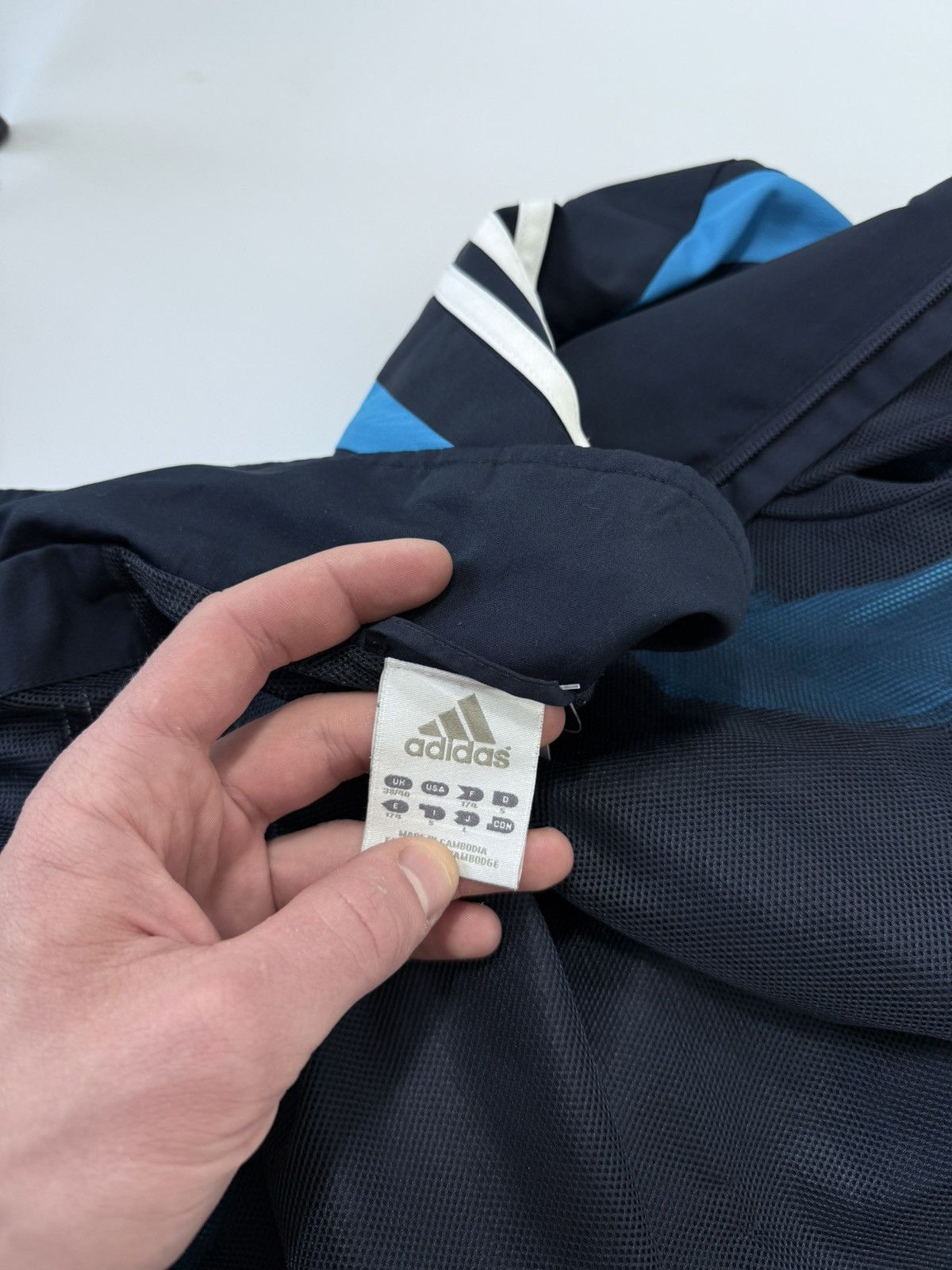 Adidas Vintage Adidas y2k avantgarde streetwear rare track jacket Size US M / EU 48-50 / 2 - 8 Thumbnail
