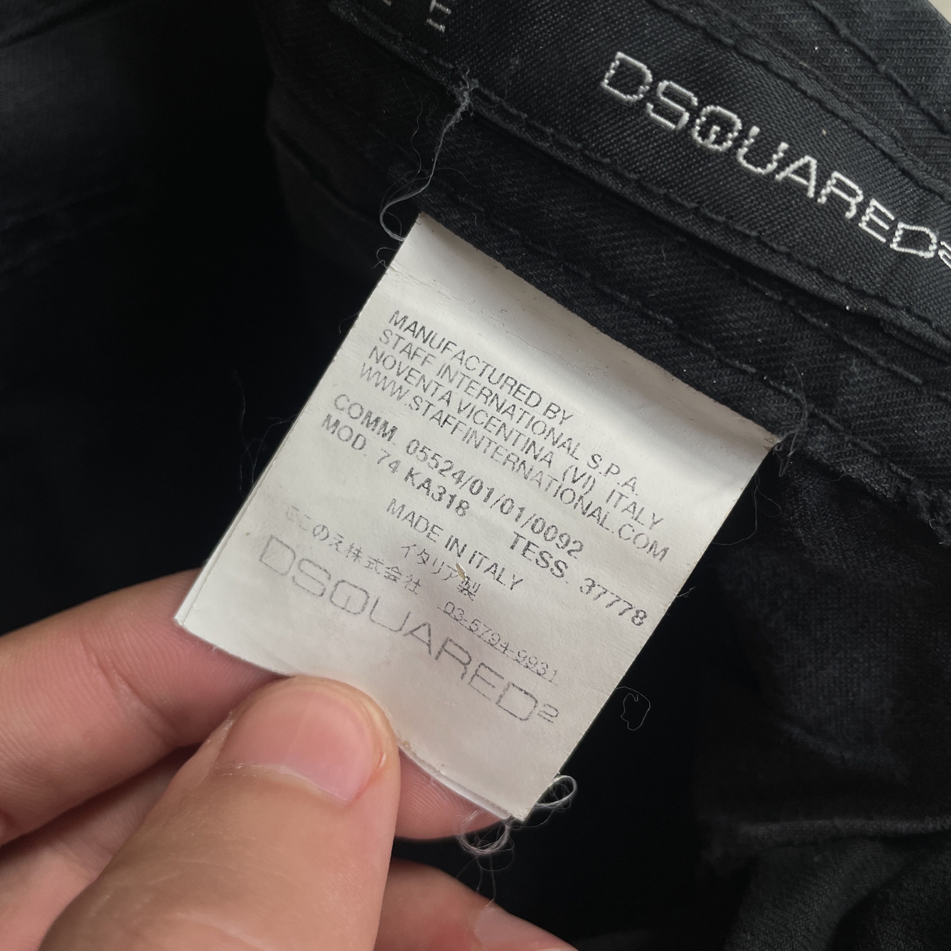 Dsquared2 Dsquared2 AW09 patchwork biker pants Size US 30 / EU 46 - 5 Thumbnail