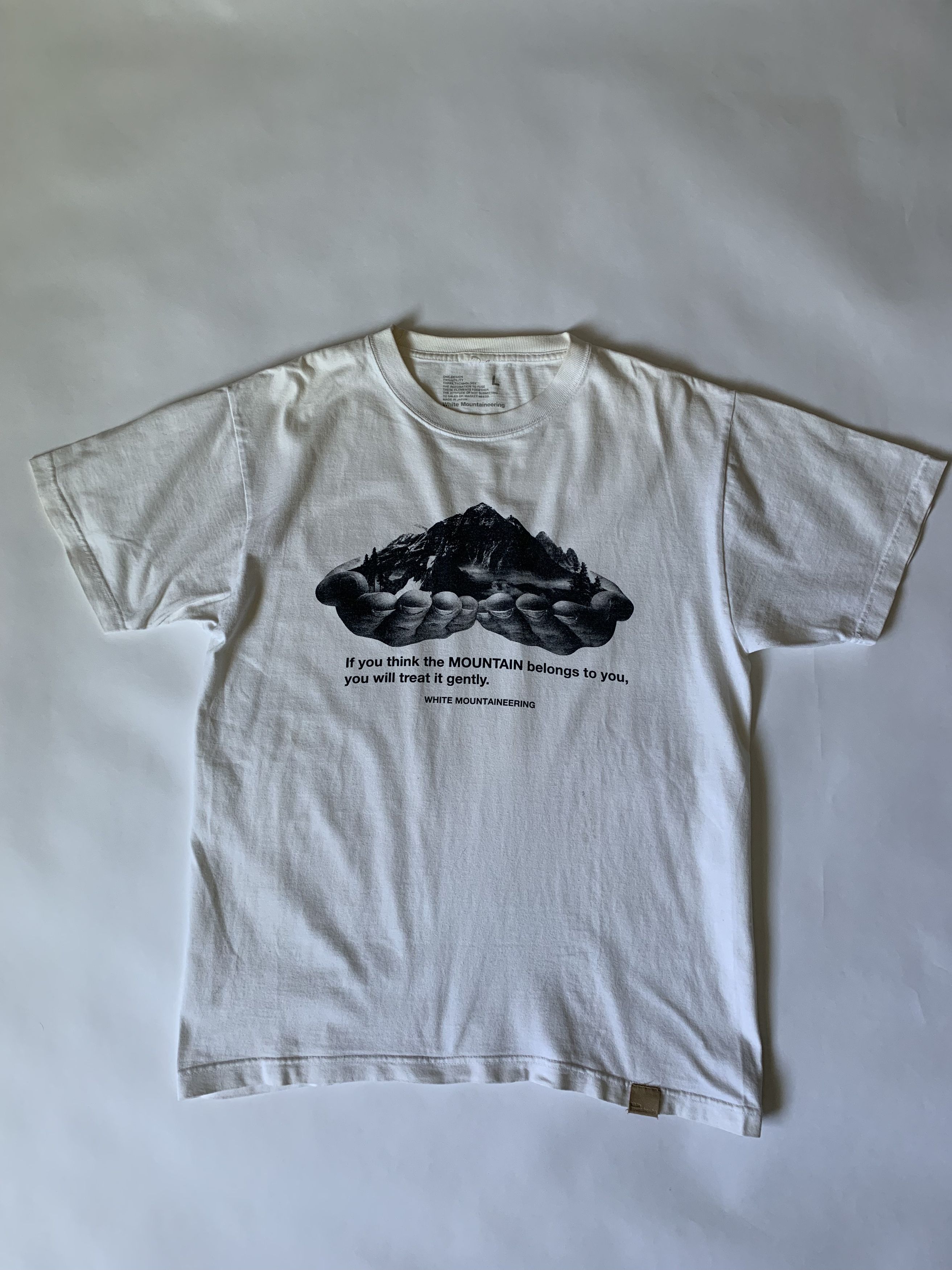 White Mountaineering AW16 Mountain Hands Tee Size US L / EU 52-54 / 3 - 1 Thumbnail