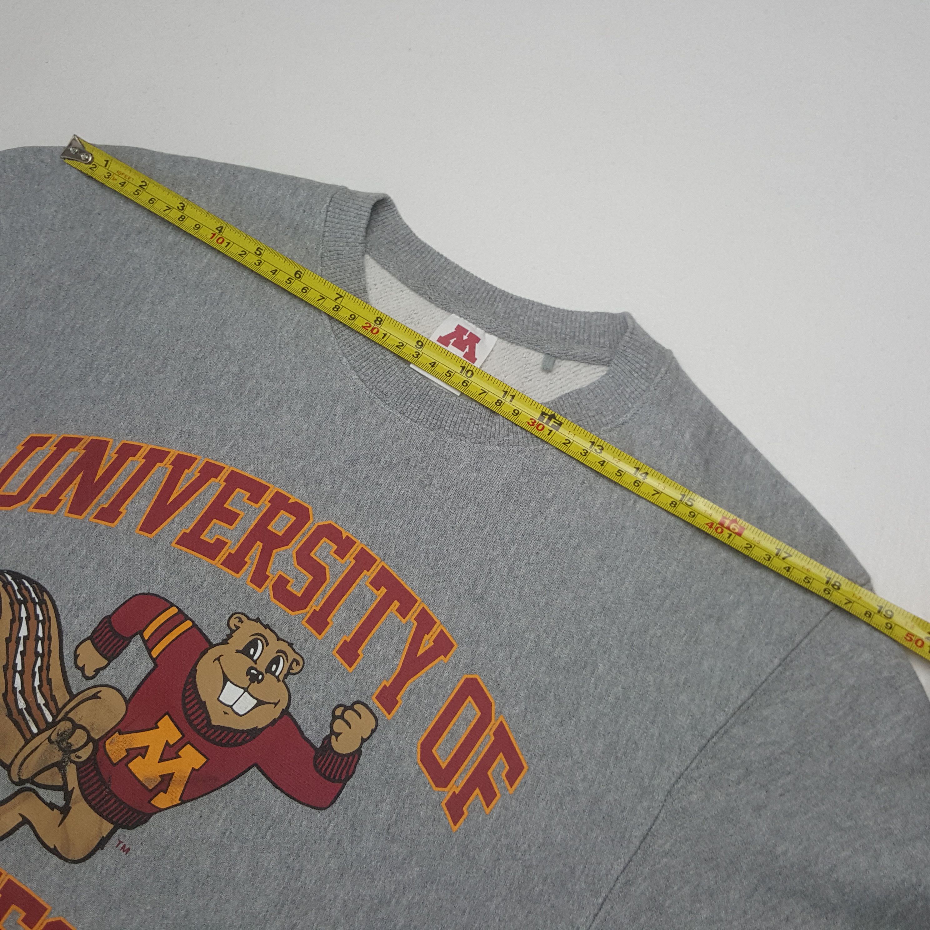 GU Vintage University Of Minesota Promo Sweatshirt C315N3 Size US S / EU 44-46 / 1 - 6 Thumbnail