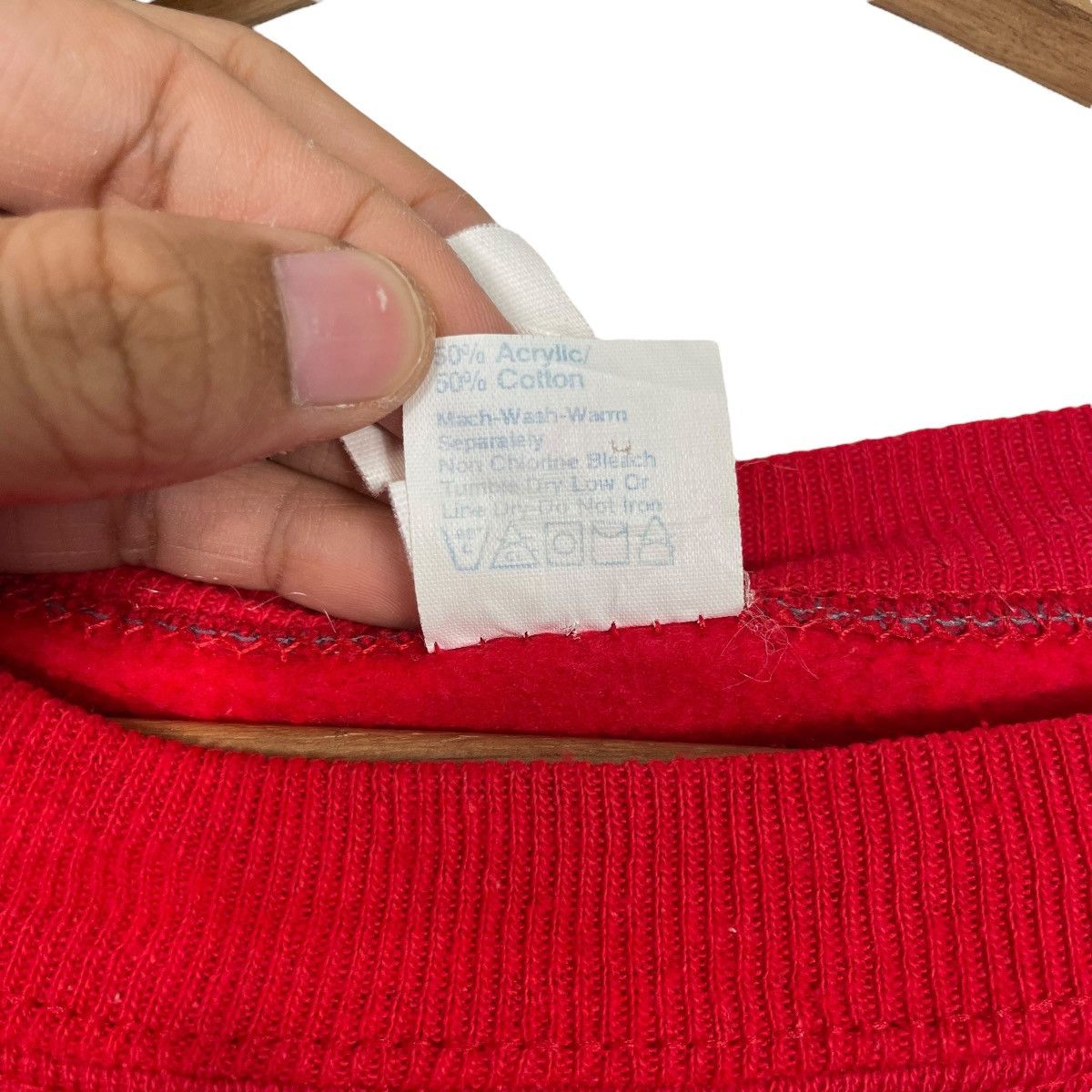 Vintage Vtg 80s Hilton Head University Crewneck Red Sweatshirt Size US L / EU 52-54 / 3 - 12 Thumbnail
