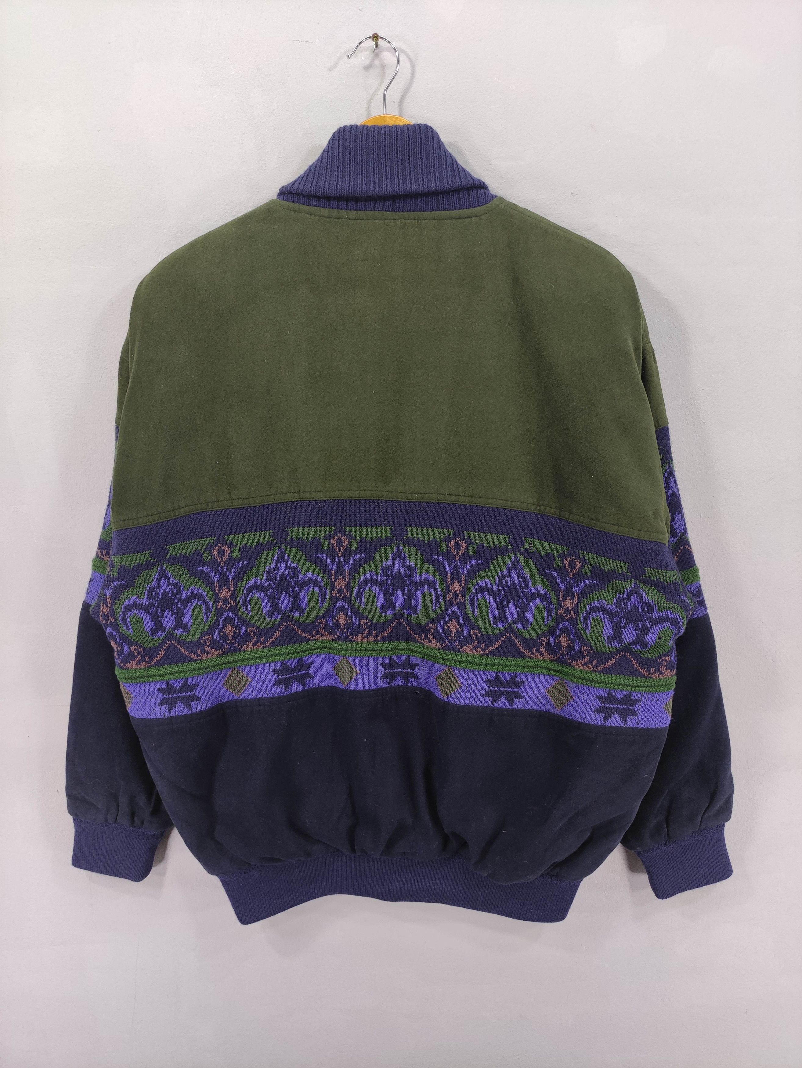 Aran Isles Knitwear Vintage Cardigan Knit Sweater Shawl Coller Modigliani Italy Size US M / EU 48-50 / 2 - 8 Thumbnail
