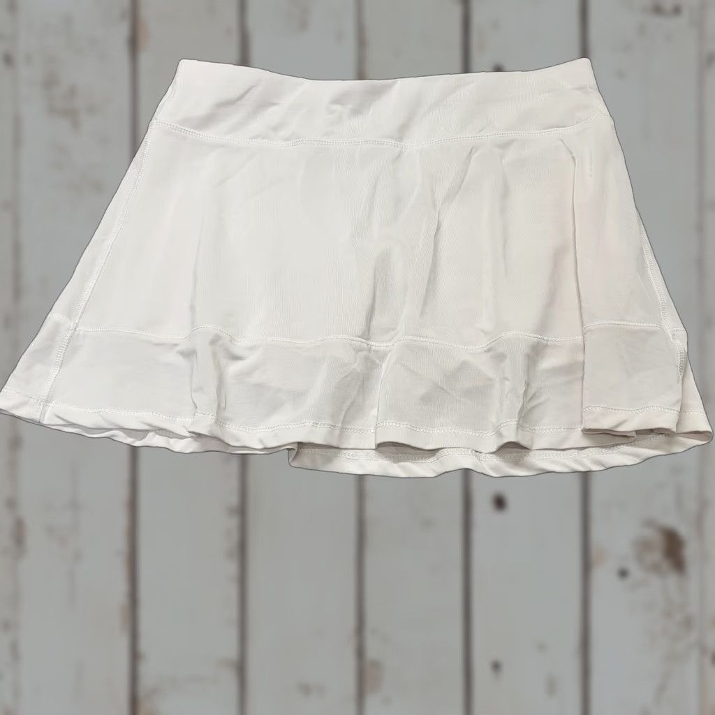Calvin Klein Calvin Klein Performance Skort Women's Large White Golf Tennis Pickleball Skort Sports Active Casual Size 36" / US 14 / IT 50 - 1 Thumbnail