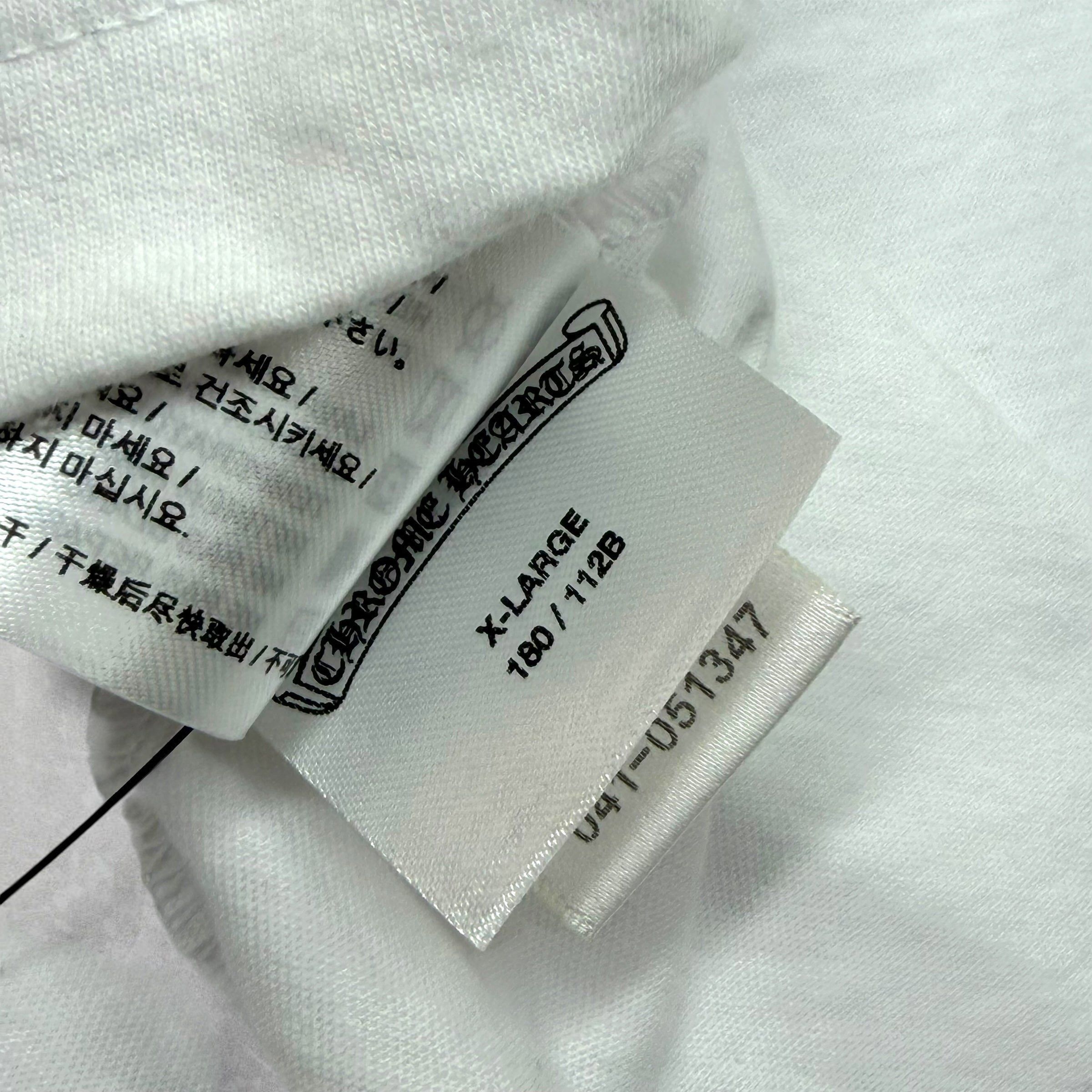 Chrome Hearts Chrome Hearts LV Exclusive Horseshoe White Tee XL Size US XL / EU 56 / 4 - 7 Thumbnail