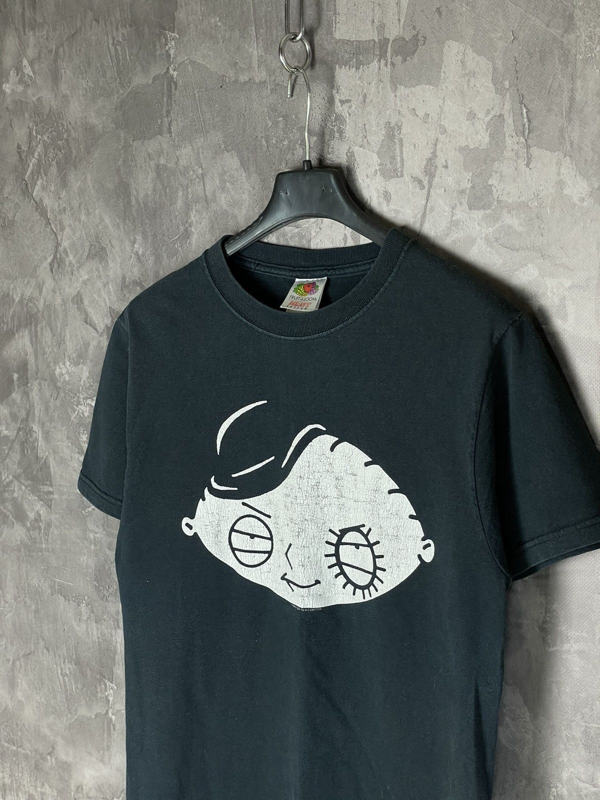 Griffin × Vintage Vintage Y2K Stewie Griffin Faded Fruit of The Loom T shirt Size US S / EU 44-46 / 1 - 7 Thumbnail