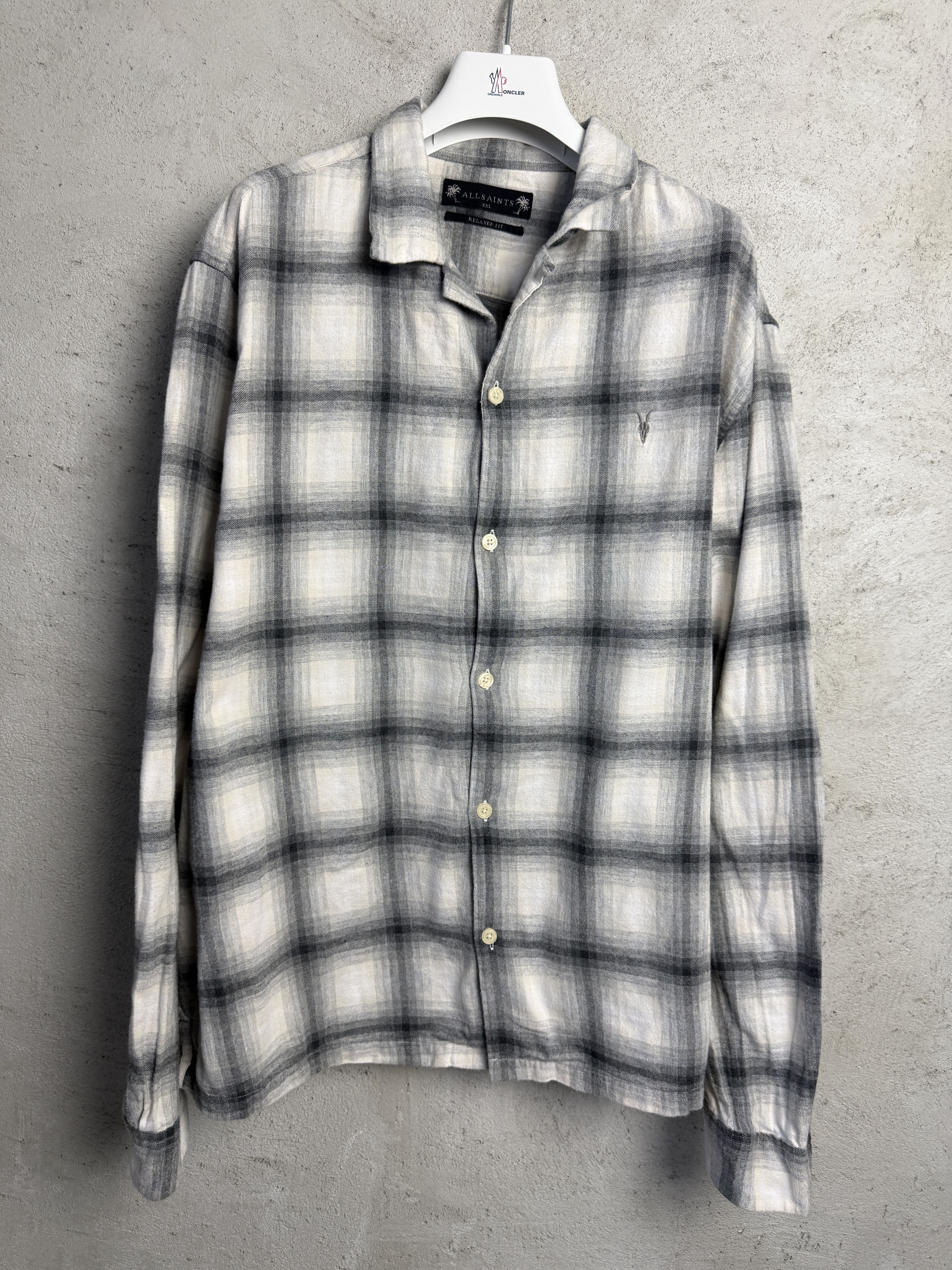Allsaints Allsaints Ragado ls shirt checked casual cotton Size US XXL / EU 58 / 5 - 1 Thumbnail