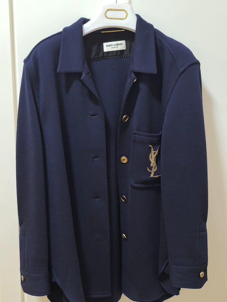 Saint Laurent Paris Saint laurent paris Embroidered jacket 2506-Nextarrow Size XS / US 0-2 / IT 36-38 - 2 Thumbnail