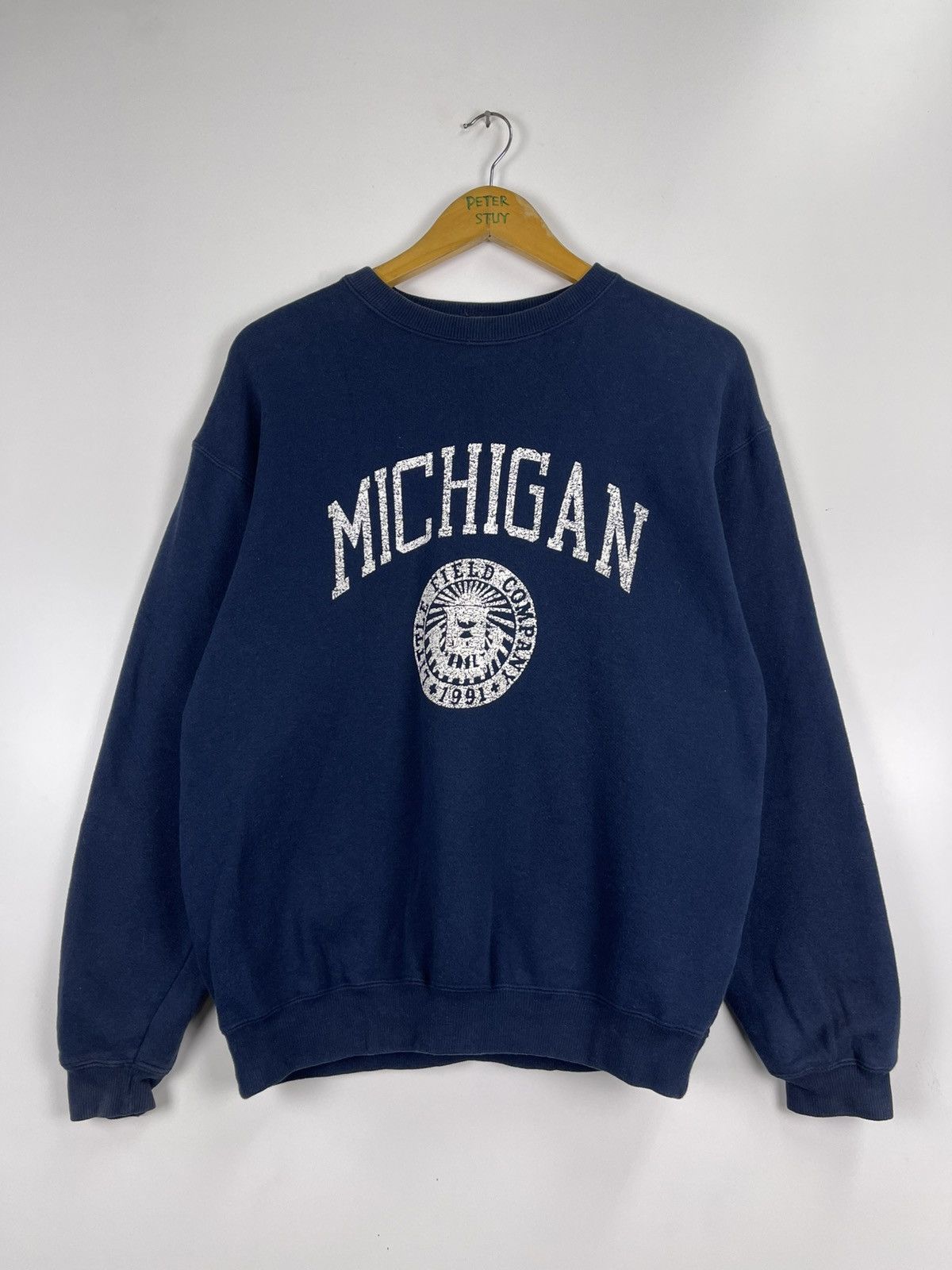 Vintage Vintage Michigan Sweatshirt Size US L / EU 52-54 / 3 - 2 Thumbnail