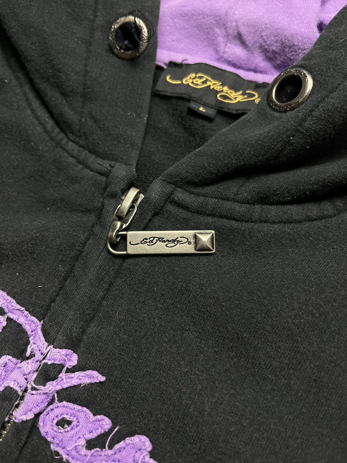 Ed Hardy Ed Hardy by Christian Audigier Zip-Up Hoodie Size L / US 10 / IT 46 - 6 Thumbnail