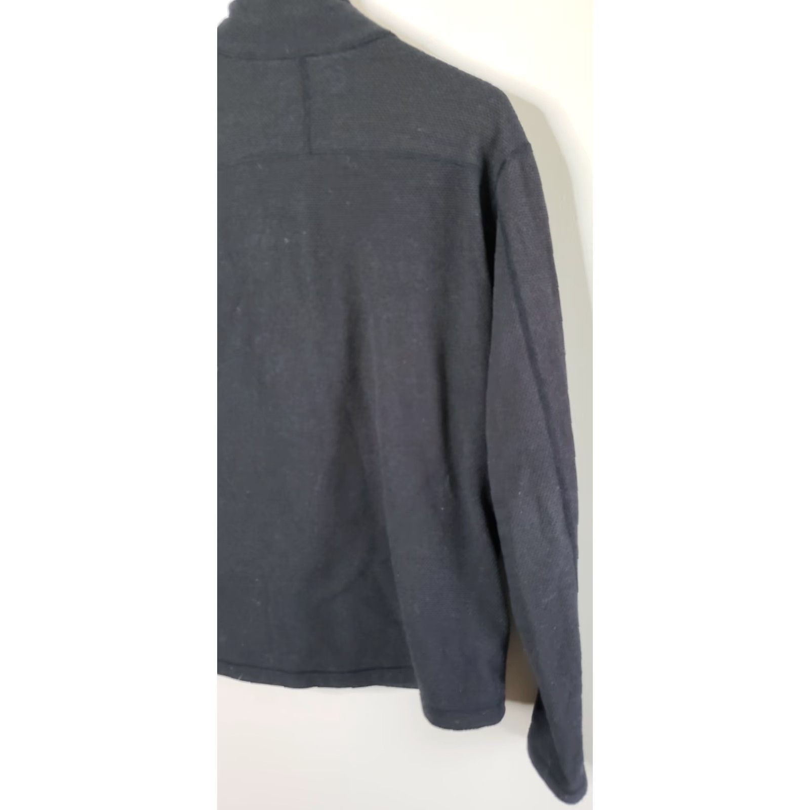 The North Face The North Face Men's S Black Knit Outer Fleece Interior Full Zip Jacket Size US S / EU 44-46 / 1 - 7 Thumbnail