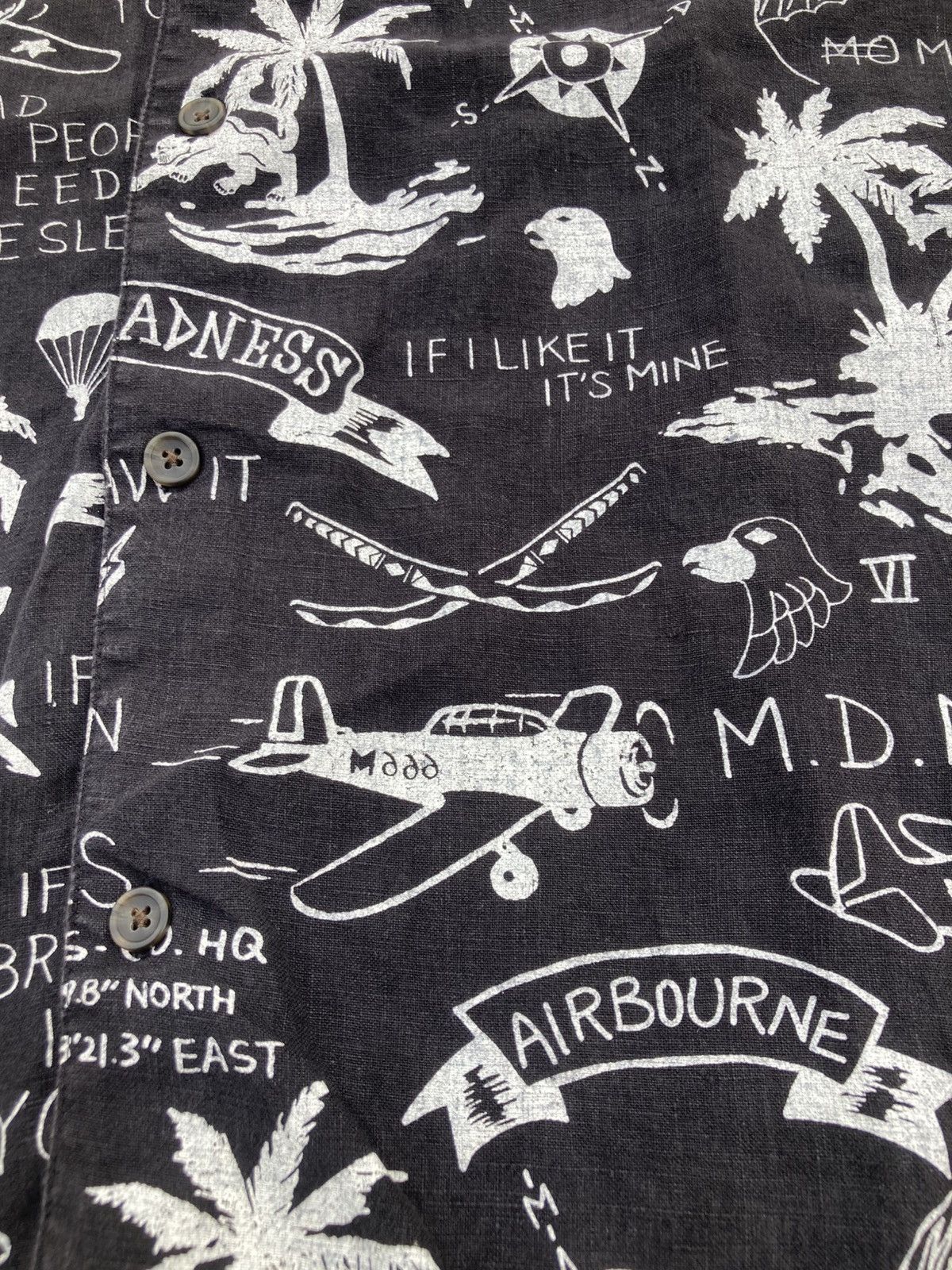 Madness Madness 18SS Collage AOP Graphic Illustration Shirt Size US XL / EU 56 / 4 - 8 Thumbnail