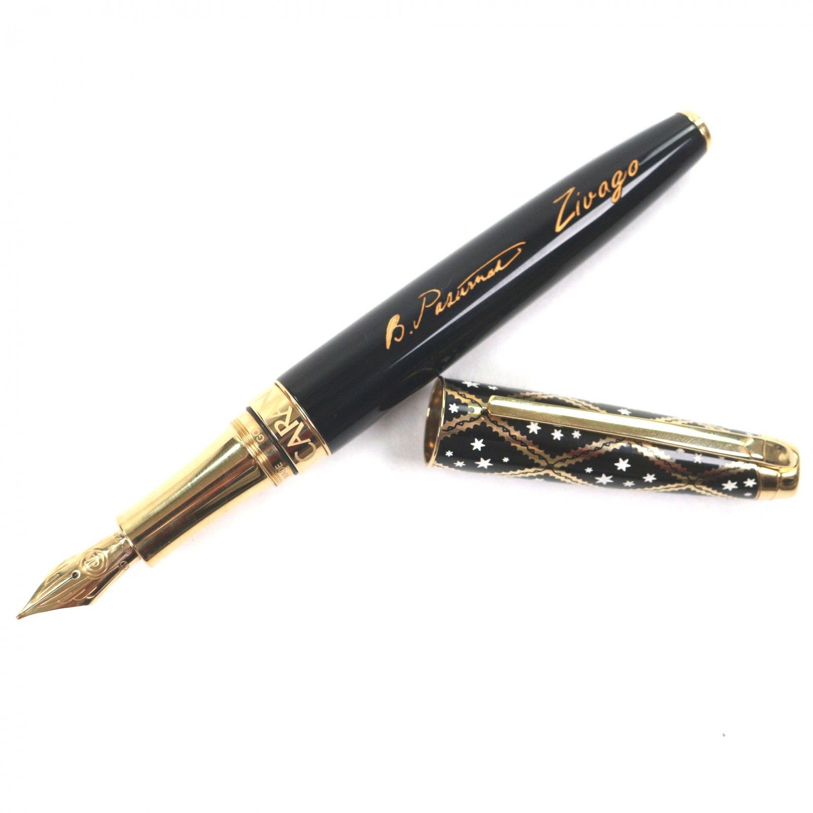 Other Other Caran d'Ache Zivago Au750 Fountain Pen Precious Metal Pen 5092-038 DUTY FREE for USA Size ONE SIZE - 1 Thumbnail