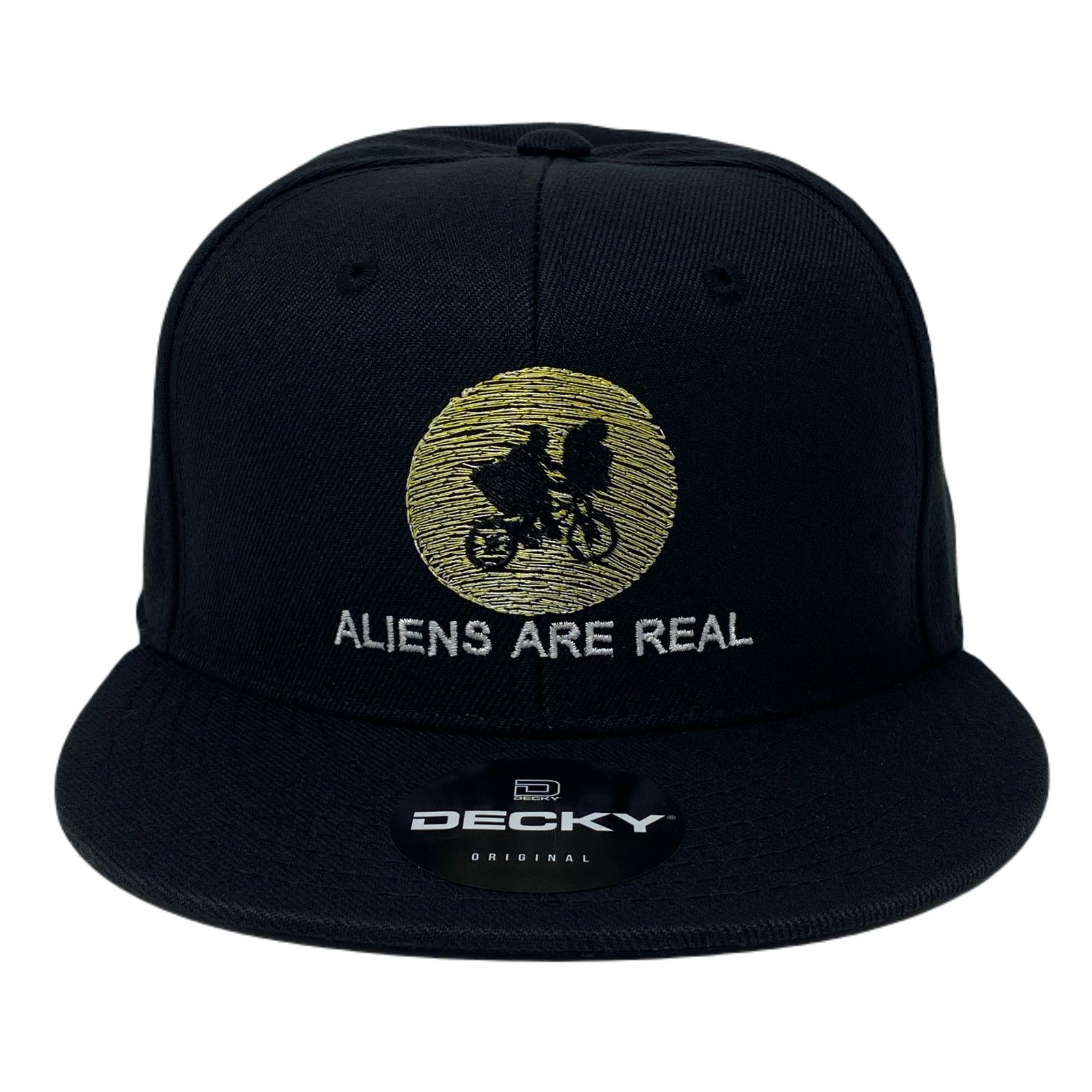 Other Aliens Are Real Snapback Hat All Black UFO Extraterrestrial Size ONE SIZE - 3 Thumbnail