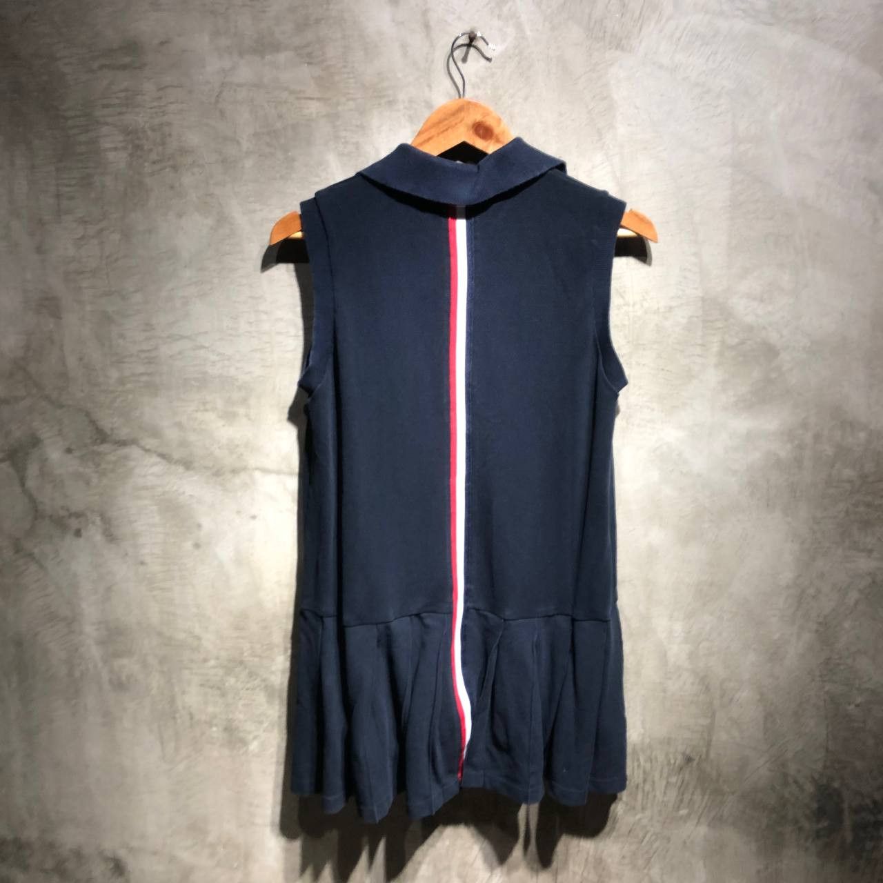 Thom Browne Thom Browne RWB stripe Sleeveless pleated tennis dress Size S / US 4 / IT 40 - 2 Thumbnail