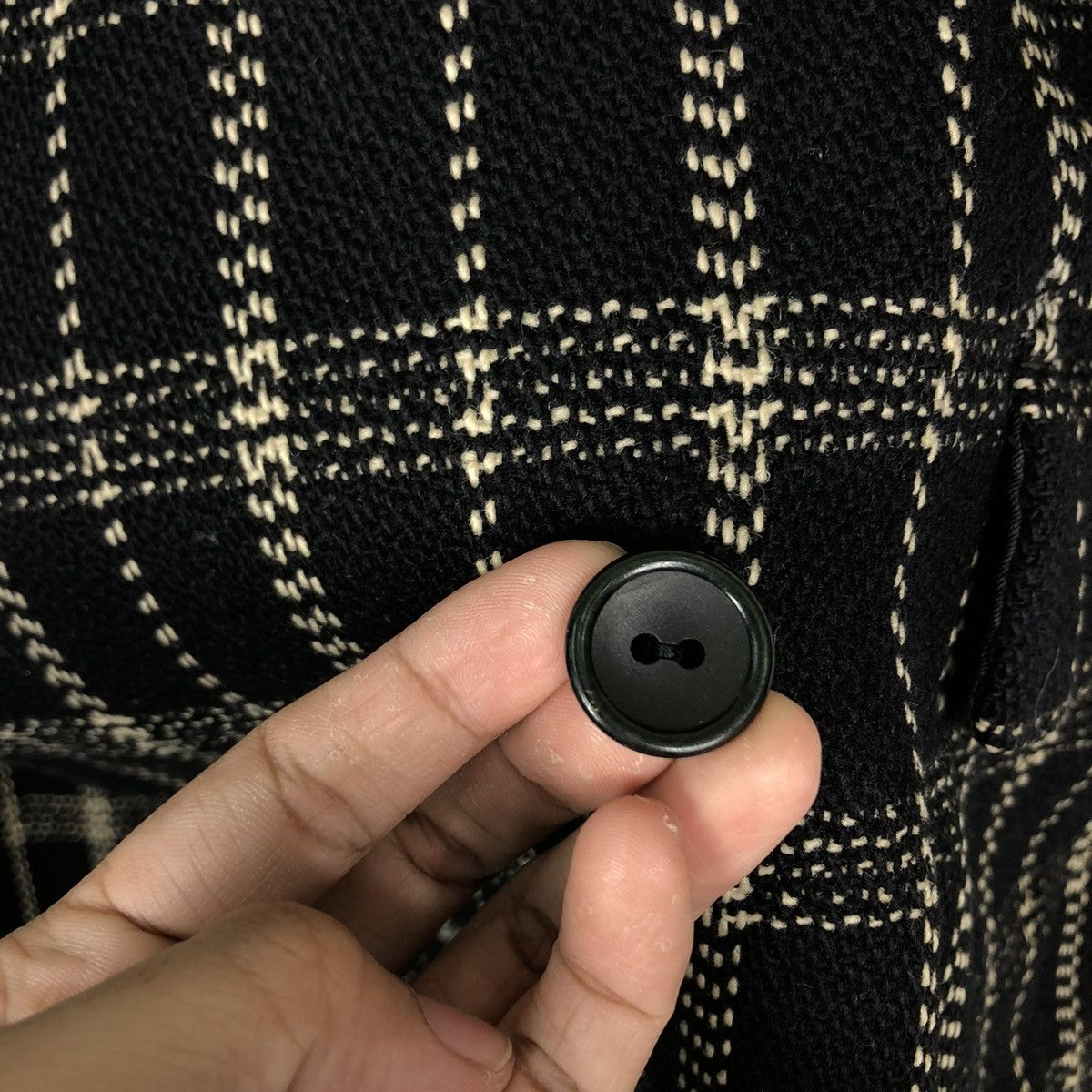 Yohji Yamamoto 🔥VINTAGE YOHJI YAMAMOTO Y’S DOUBLE BREAST JACKET TARTAN Size US S / EU 44-46 / 1 - 16 Thumbnail