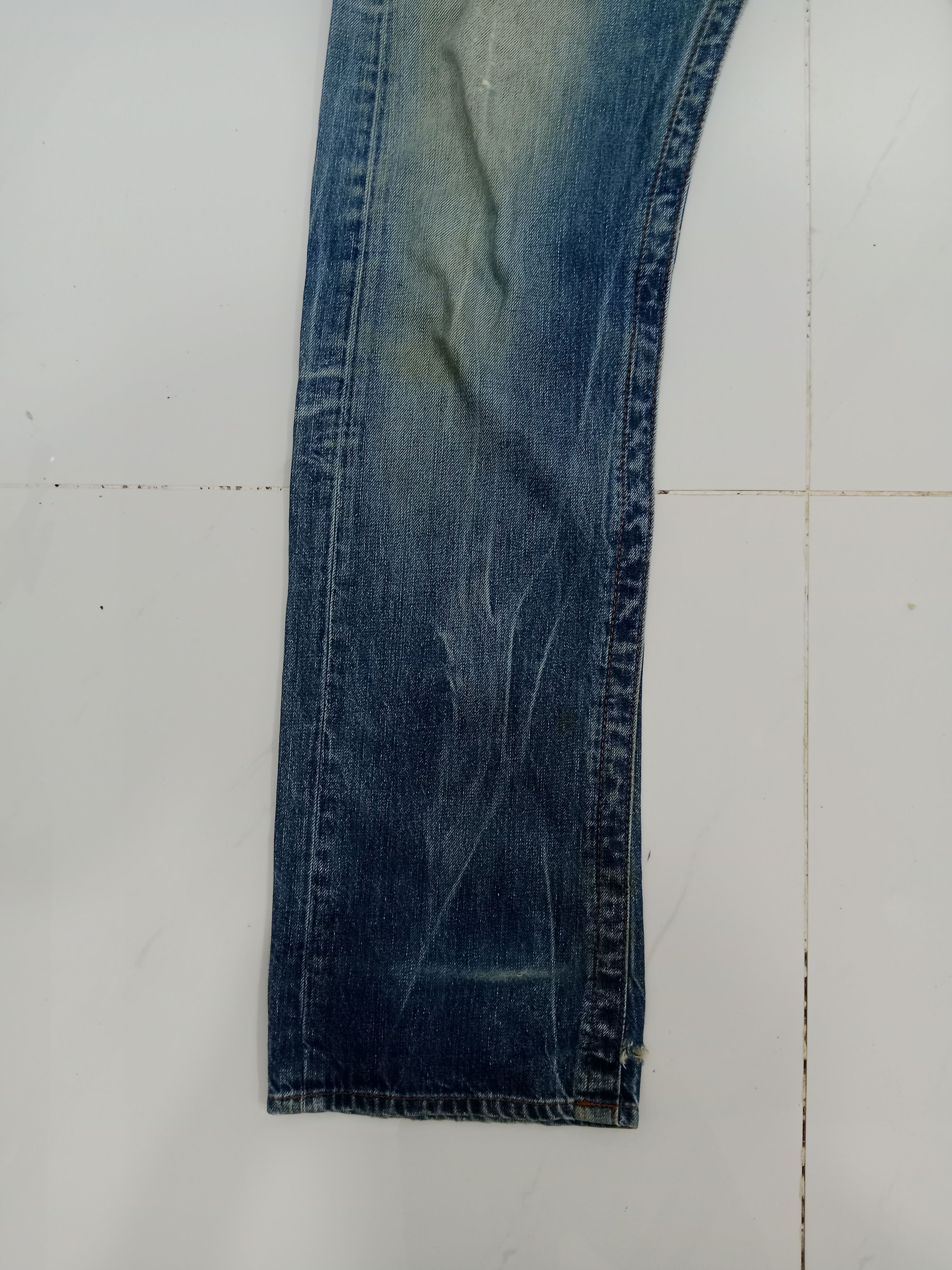 Replay Vintage REPLAY Distressed Jeans Fly Button Size US 30 / EU 46 - 7 Thumbnail