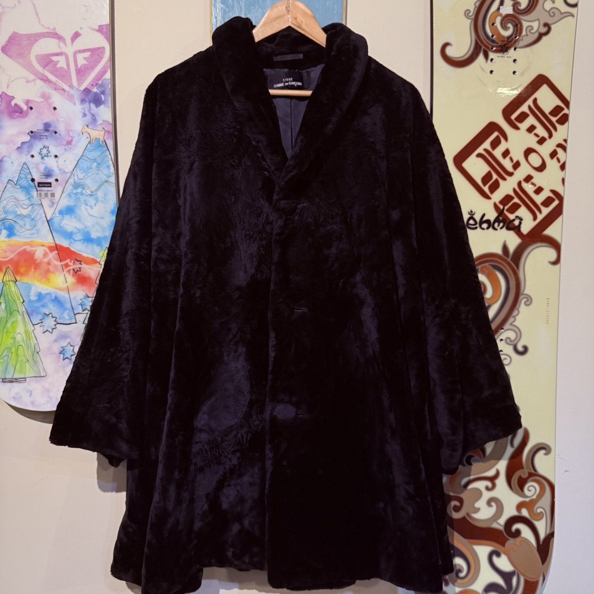 Comme des Garcons Comme Des Garcons Tricot Acrylic Wool Coats Vintage Size US L / EU 52-54 / 3 - 1 Thumbnail