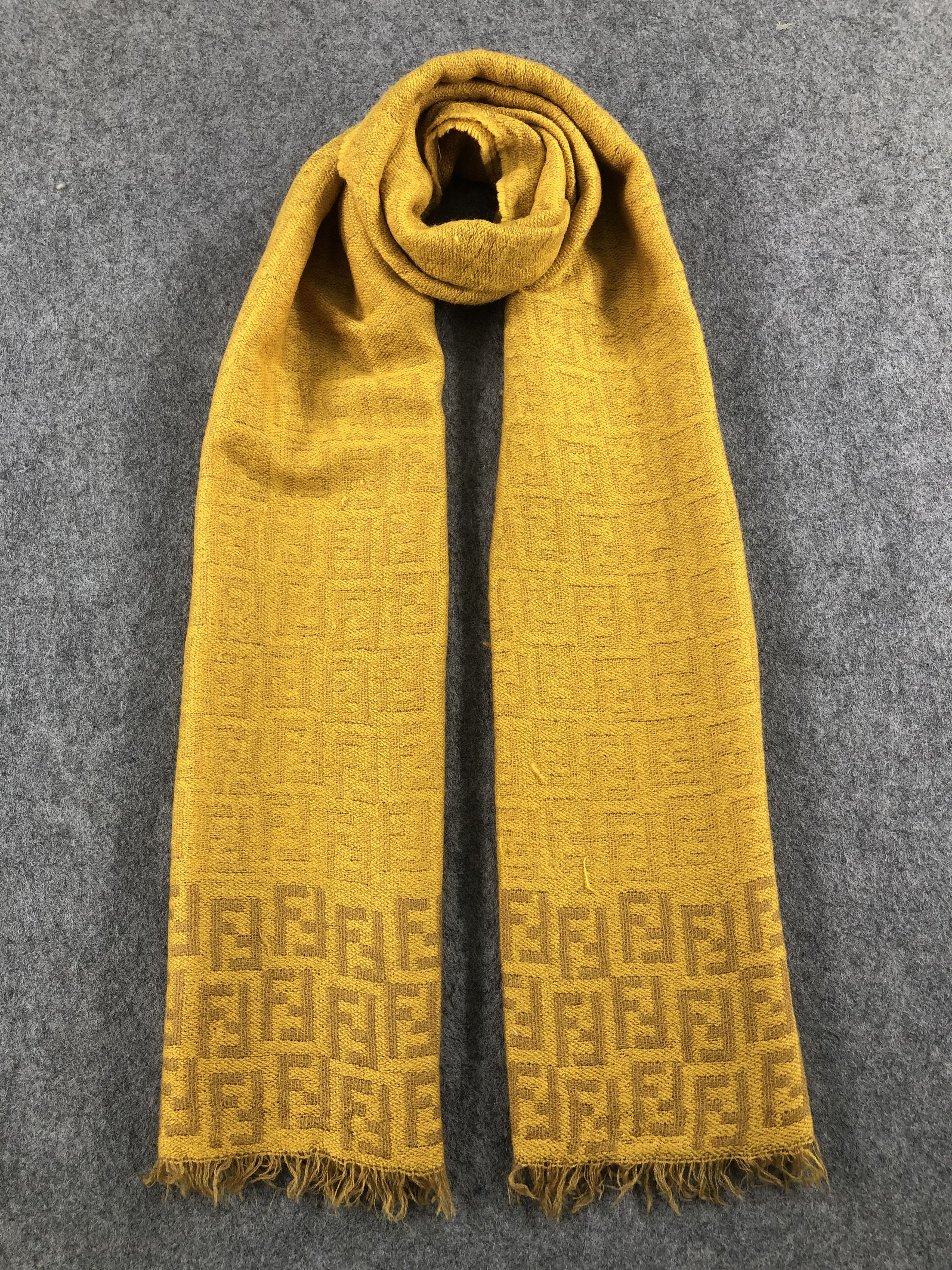 Fendi Fendi Monogram Scarf / Muffler / Neckwear Size ONE SIZE - 1 Thumbnail