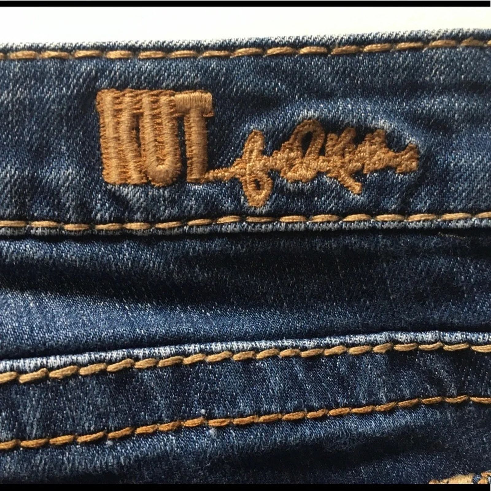 The Unbranded Brand Kut from the Kloth straight leg jeans, size 4 Size 27" / US 4 / IT 40 - 2 Thumbnail
