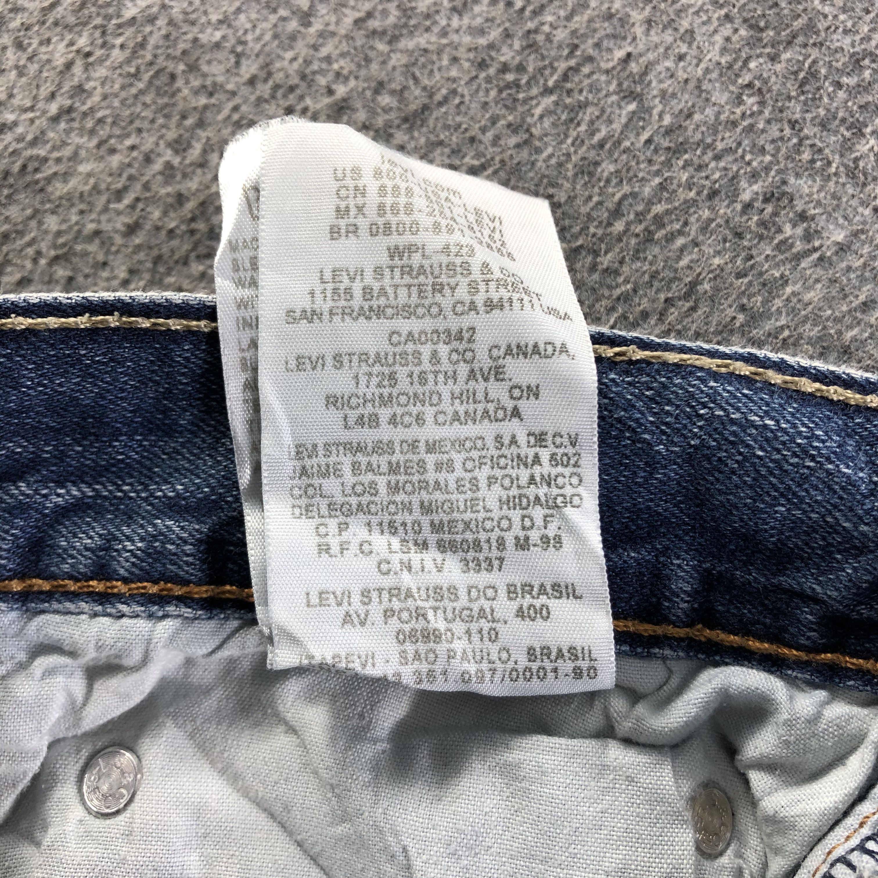Levi's Vintage Blue Wash Levis 527 Jeans-J3327 Size US 32 / EU 48 - 13 Thumbnail