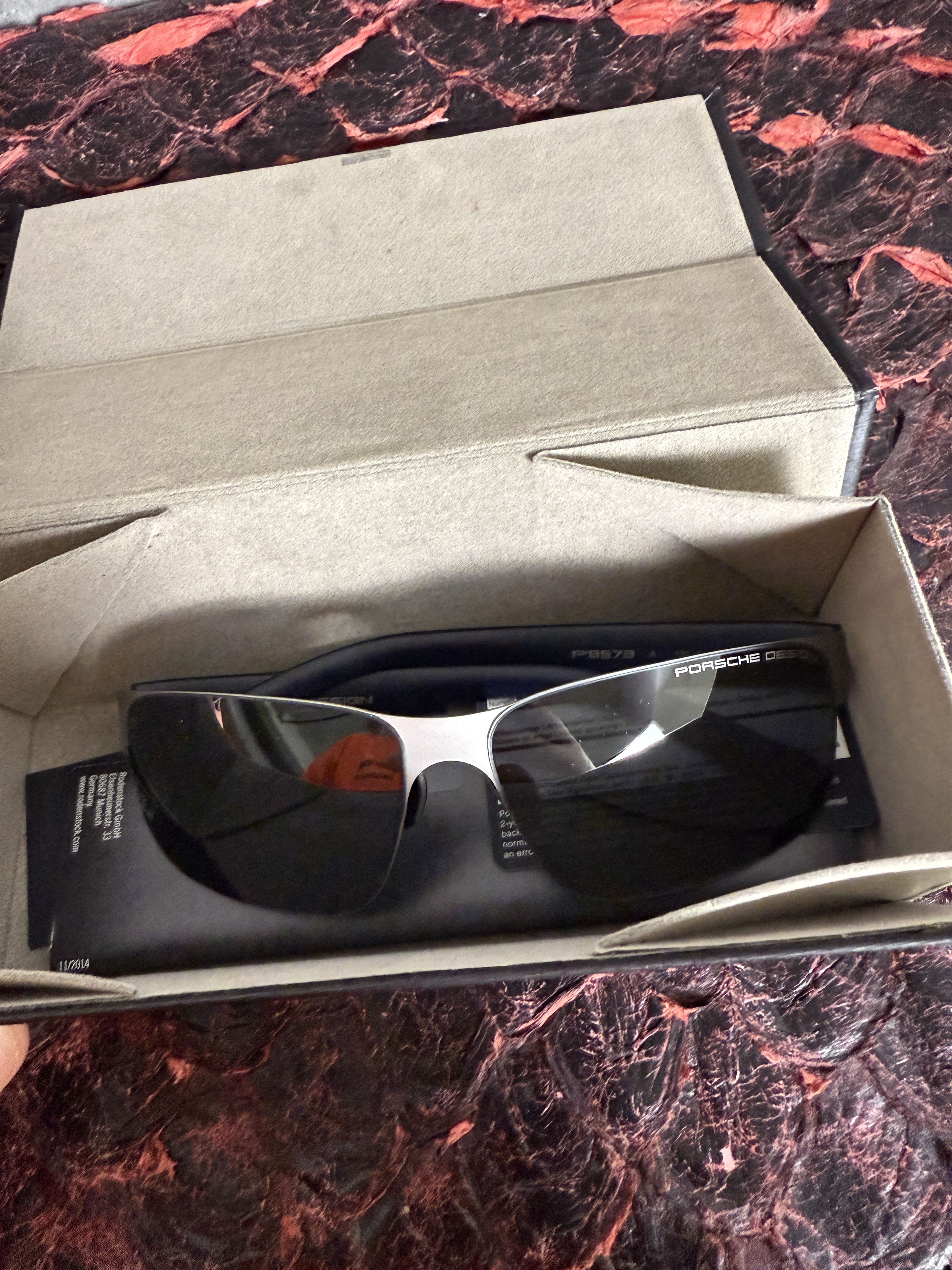 Porsche Design Porsche Design P8573 A Palladium Blue Sunglasses Size ONE SIZE - 12 Thumbnail