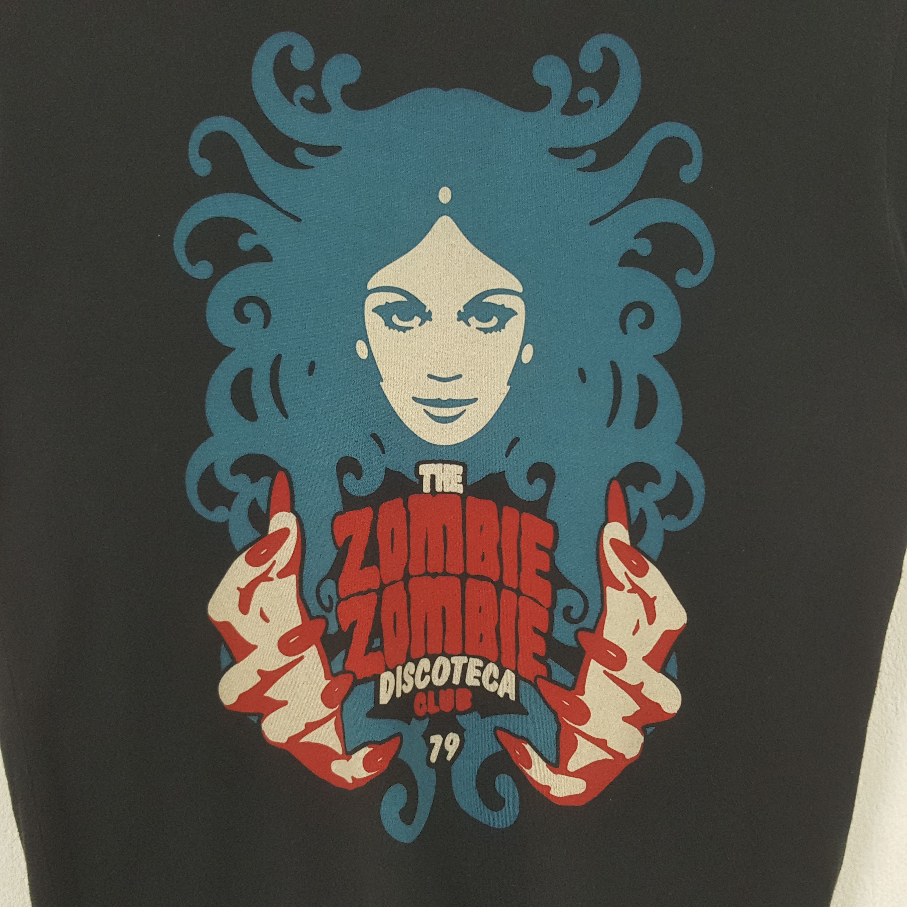 Hysteric Glamour Vintage Hysteric Glamour The Zombie Zombie Tshirt C276N65 Size US S / EU 44-46 / 1 - 2 Thumbnail