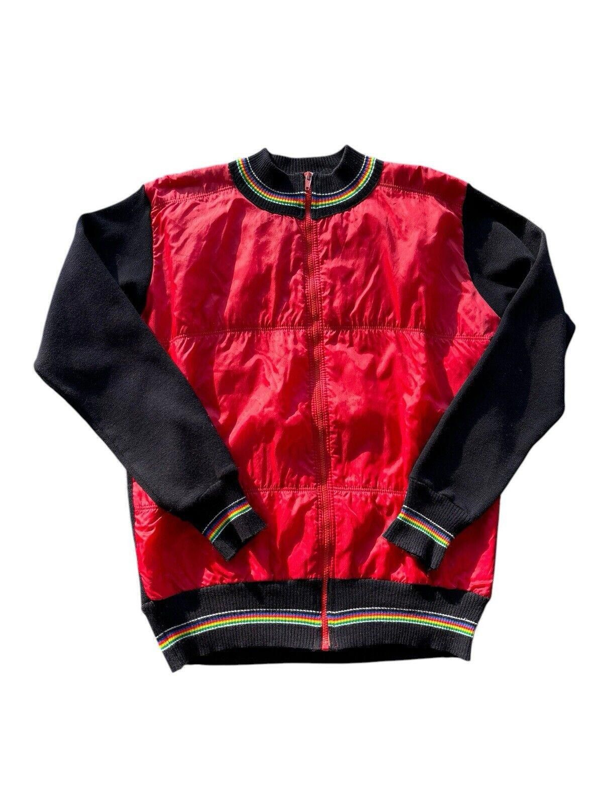 Designer × Vintage Vintage 70s Techno Zip Track Jacket XL Made In taly Size US XL / EU 56 / 4 - 1 Thumbnail