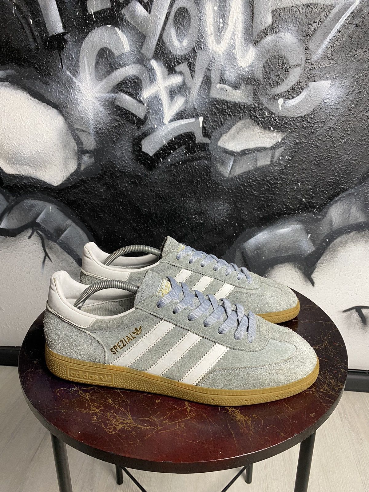 adidas gazelle silver green womens Adidas Gazelle Spikeless Golf Shoes Grey Two/White – Golf Discount main image 1