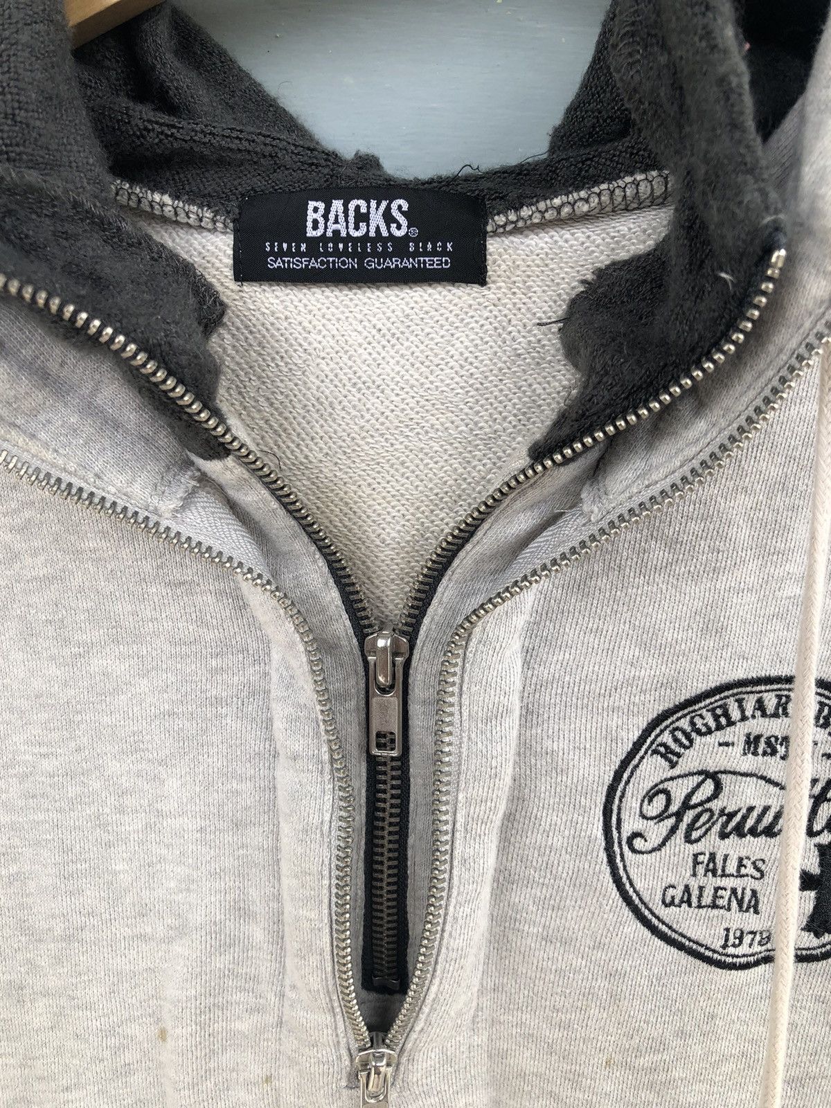 If Six Was Nine × Japanese Brand × Le Grande Bleu (L.G.B.) Backs-Double Layers Half zipper hoodie ifsix lgb Size US S / EU 44-46 / 1 - 6 Thumbnail