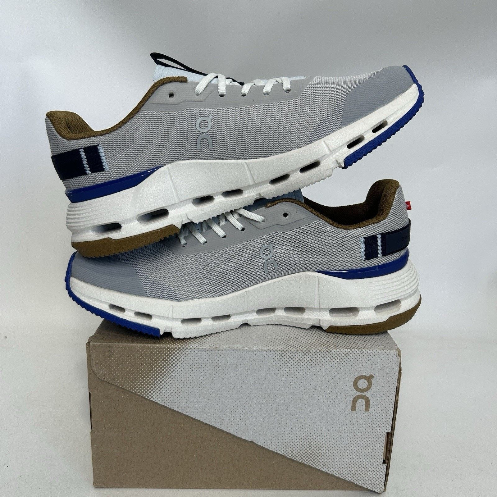 On On Cloudnova Form 2 WMNS “Silver White Blue” Size US 6 / IT 36 - 3 Thumbnail