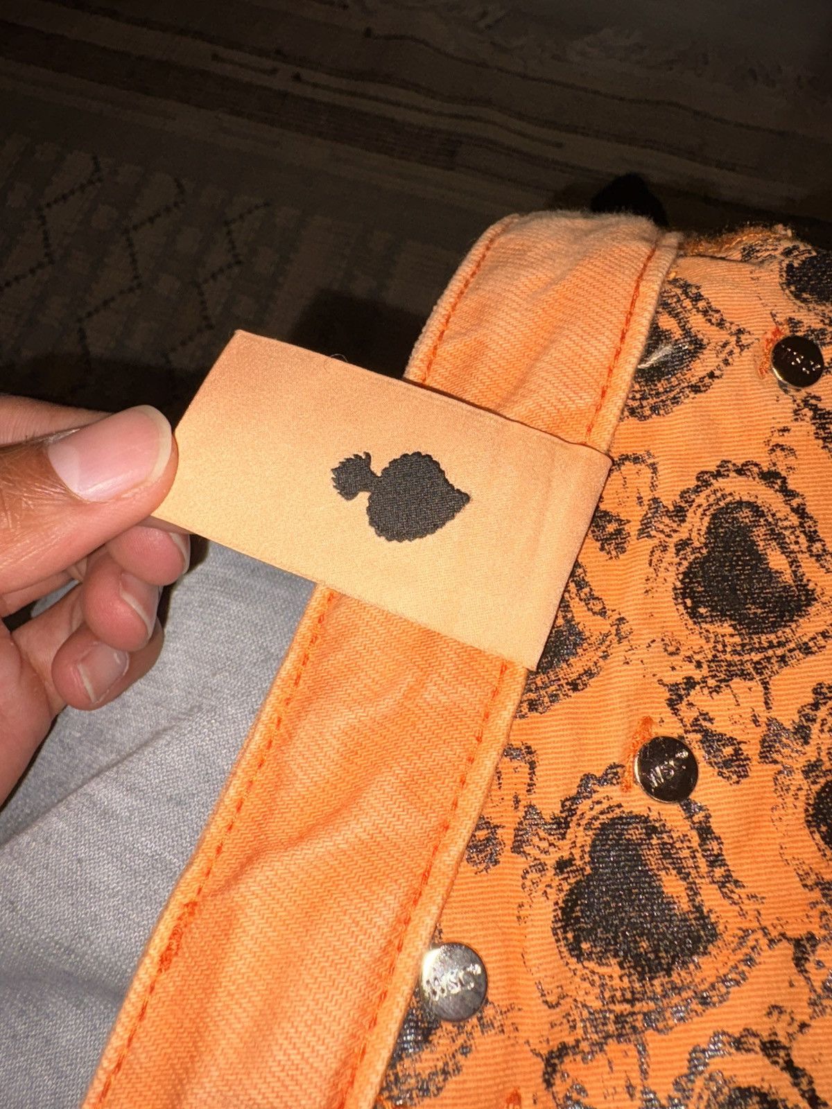 Whensmokeclears WHENSMOKECLEARS Denim Heartwear Shorts Size US 36 / EU 52 - 6 Thumbnail