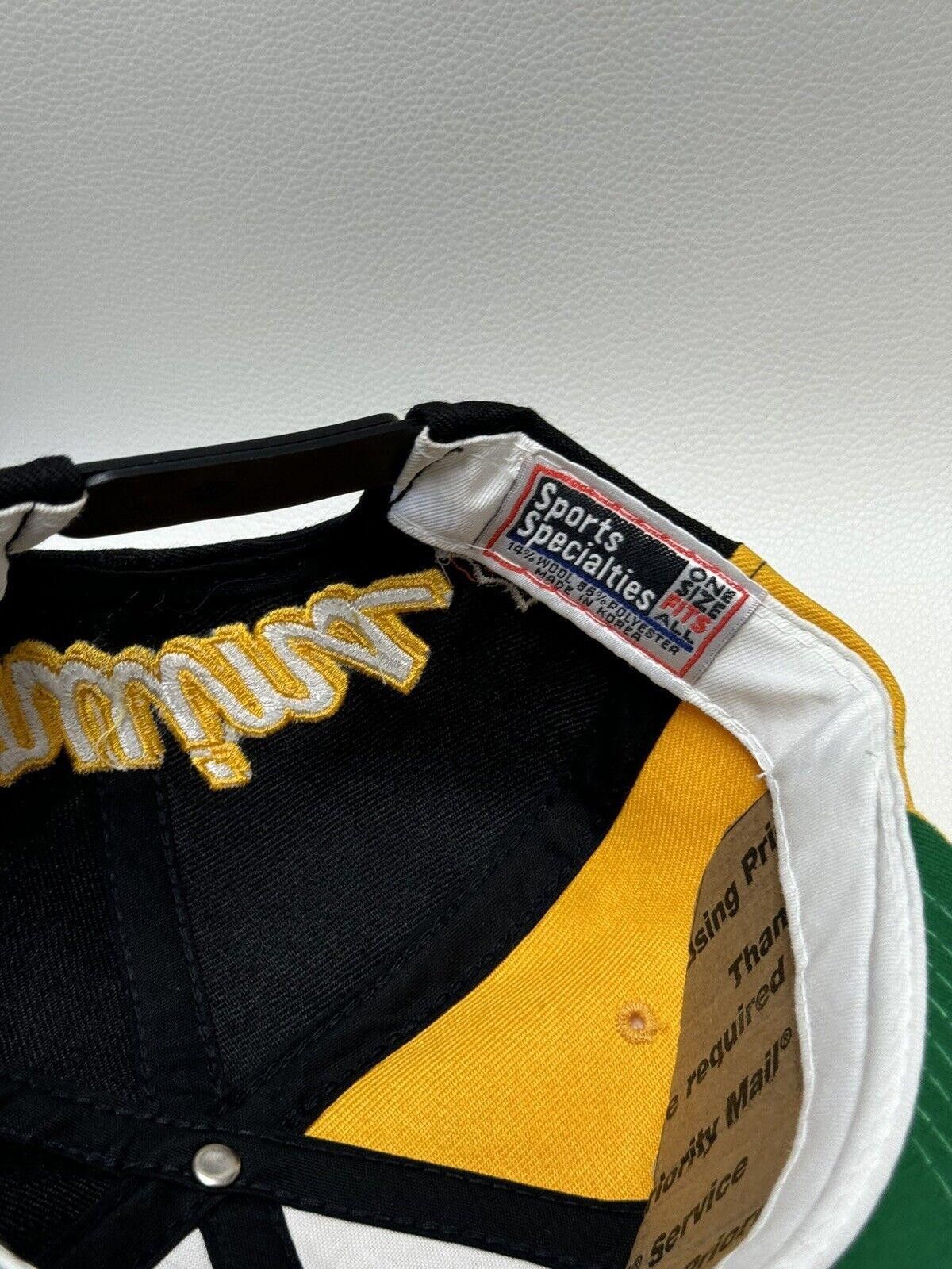 Sports Specialties × Vintage Vintage NHL Boston Bruins Sports Specialties Script Wool Hat Size ONE SIZE - 7 Thumbnail