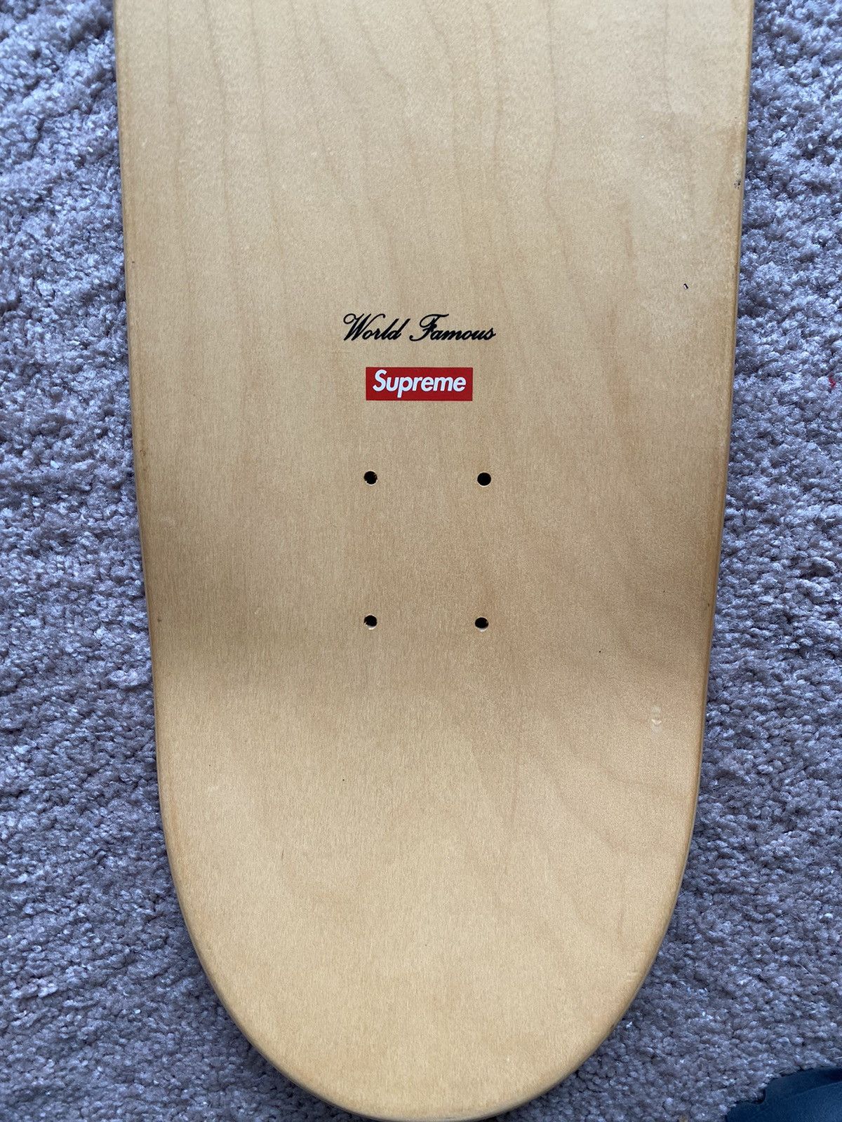 Supreme Supreme bling skate deck silver 2013 authentic Size ONE SIZE - 7 Thumbnail