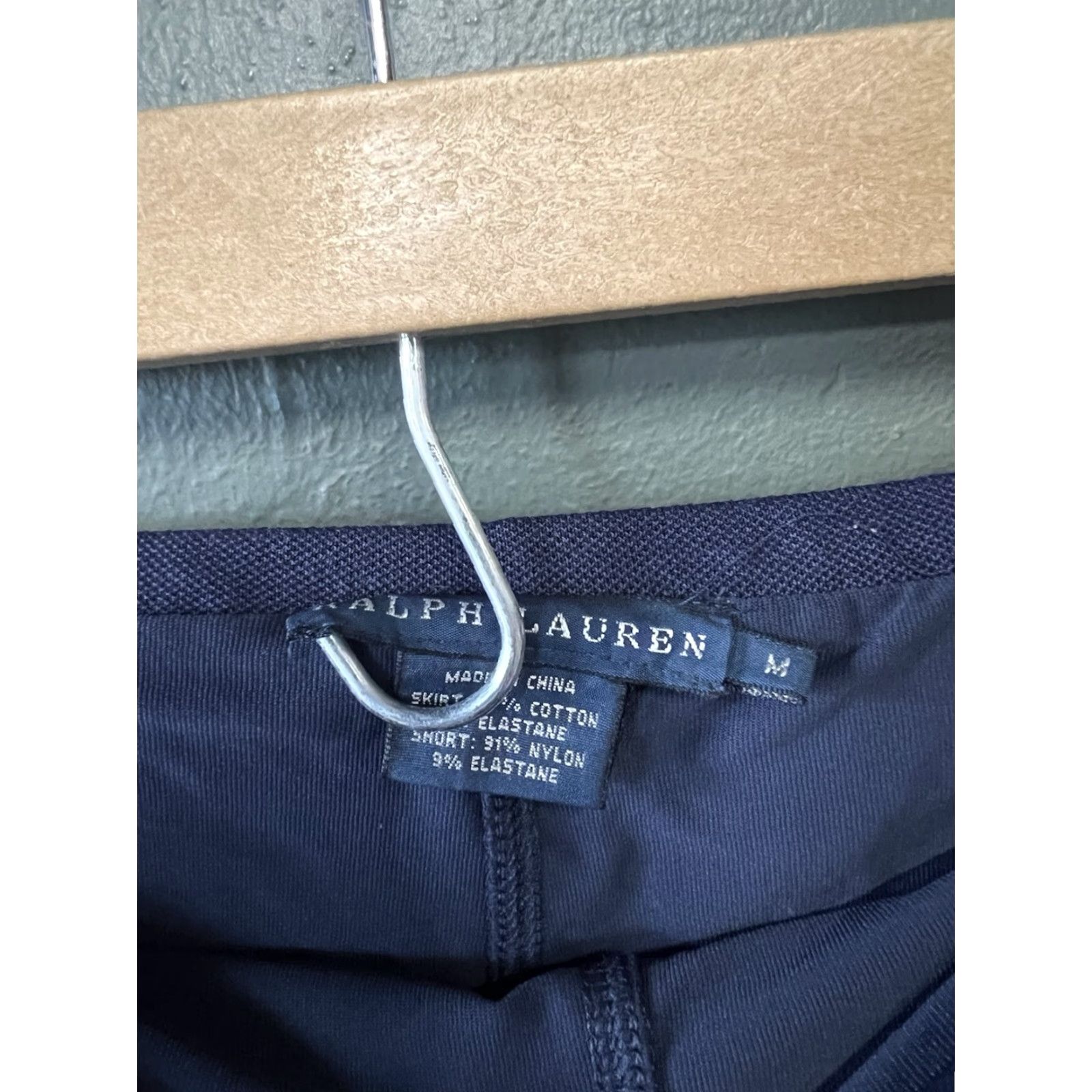 Ralph Lauren Ralph Lauren Women's Skort Navy Blue Size M Mini Pull On Elastic Flare Size 32" / US 10 / IT 46 - 3 Thumbnail