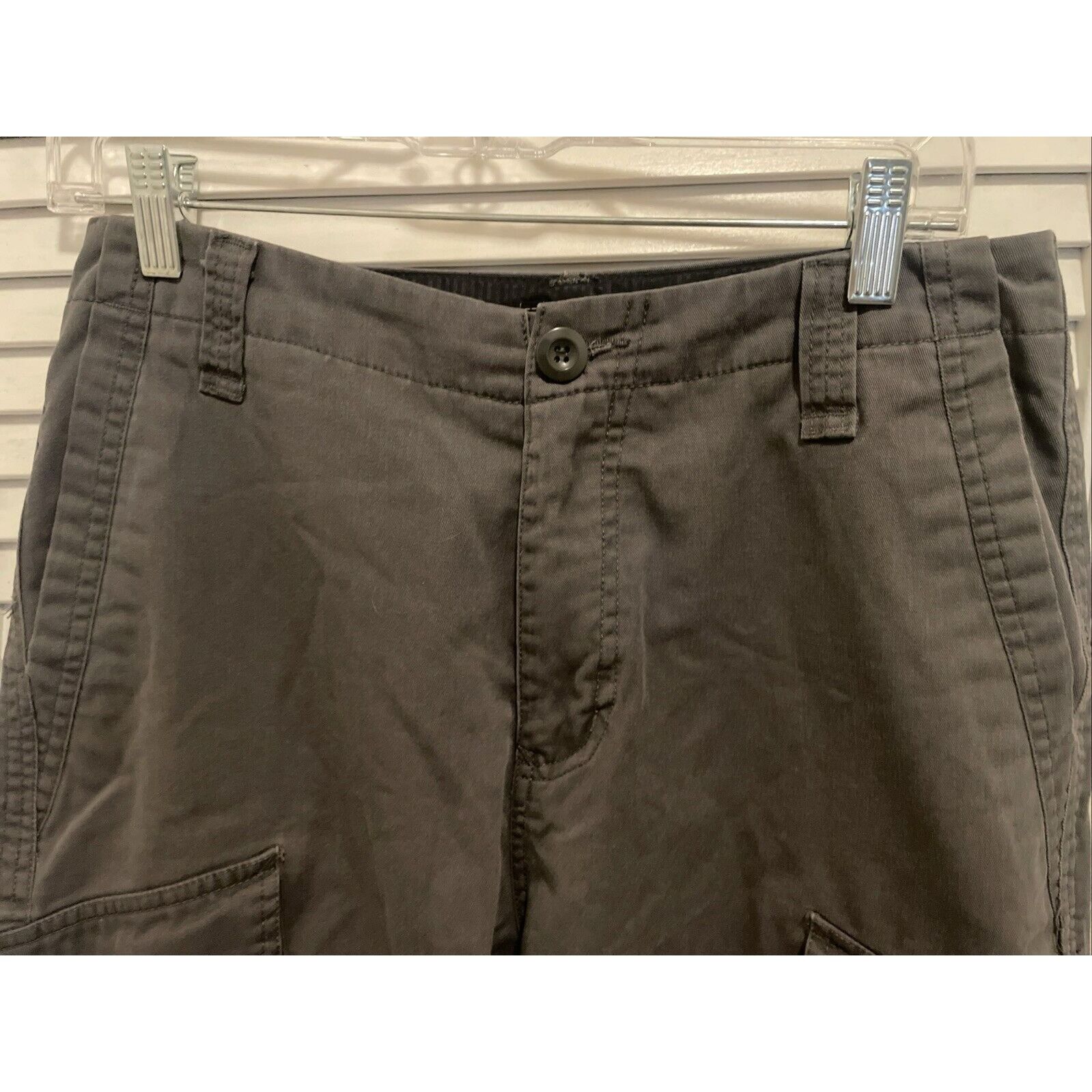 Fox Racing Fox Racing Cargo Shorts Gray Mens Size 30 Size US 30 / EU 46 - 2 Thumbnail