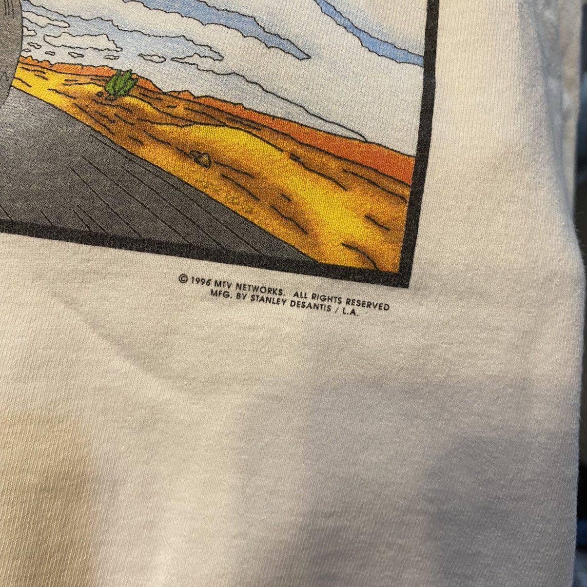 Mtv Vintage Beavis and Butthead Do America Tee MTV 1996 White Size US XL / EU 56 / 4 - 6 Thumbnail