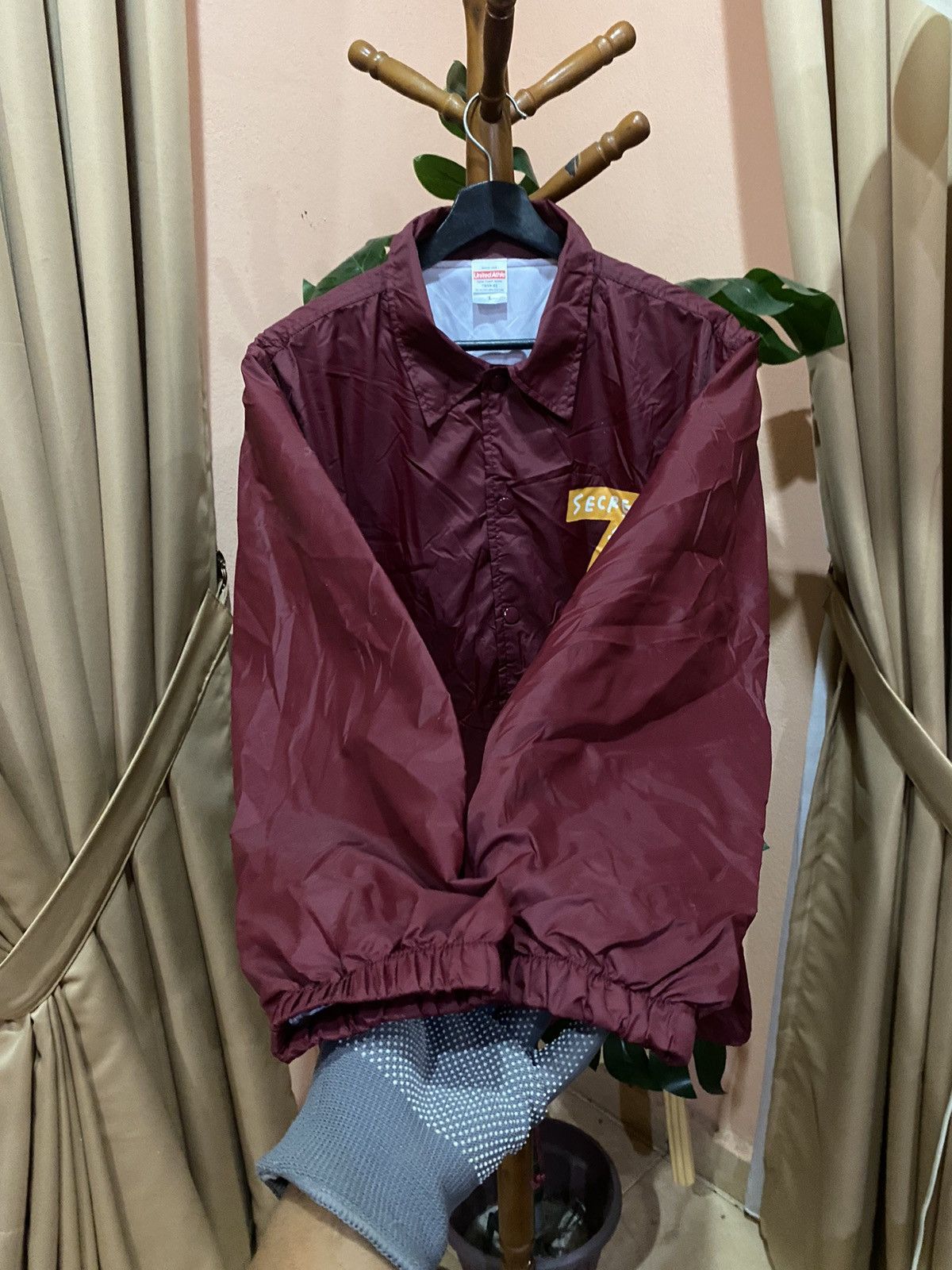 Other VINTAGE SECRET ARIES NO7 NYLON COACH JACKET Size US L / EU 52-54 / 3 - 7 Thumbnail