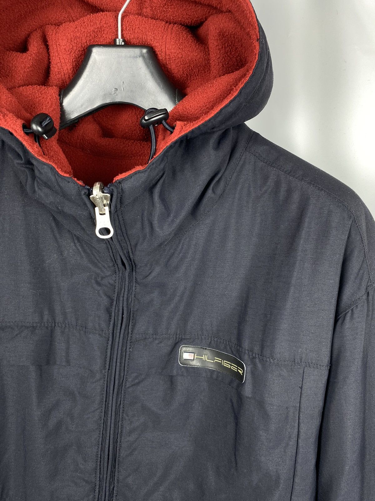 Tommy Hilfiger × Vintage Tommy Hilfiger Warm Reversible Jacket Hooded size XL Size US XL / EU 56 / 4 - 6 Thumbnail