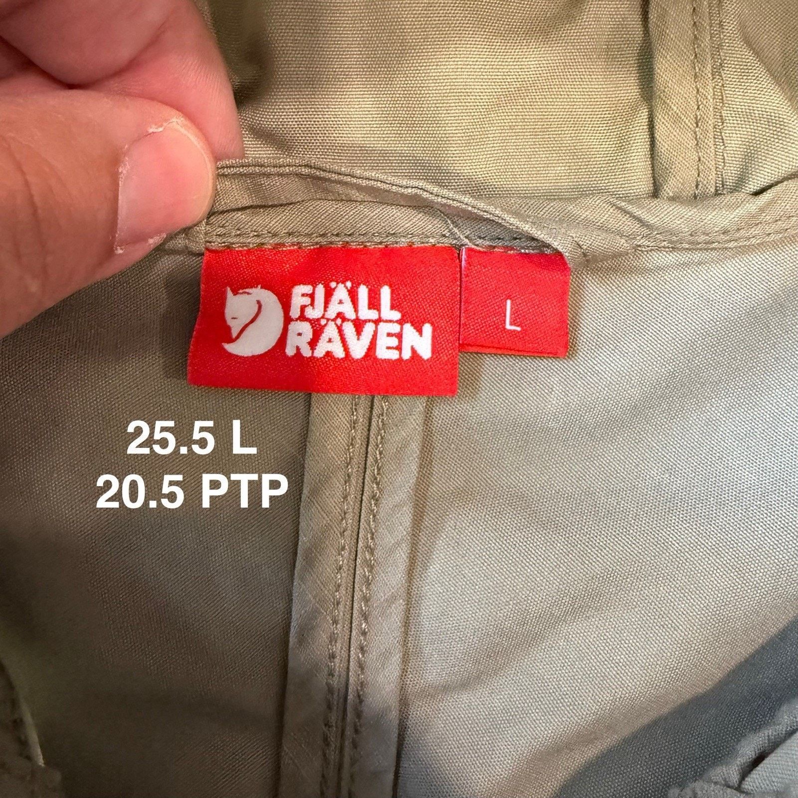 Fjallraven Fjallraven Stina Jacket Women's Large Khaki G1000 Full Zip Size L / US 10 / IT 46 - 7 Thumbnail