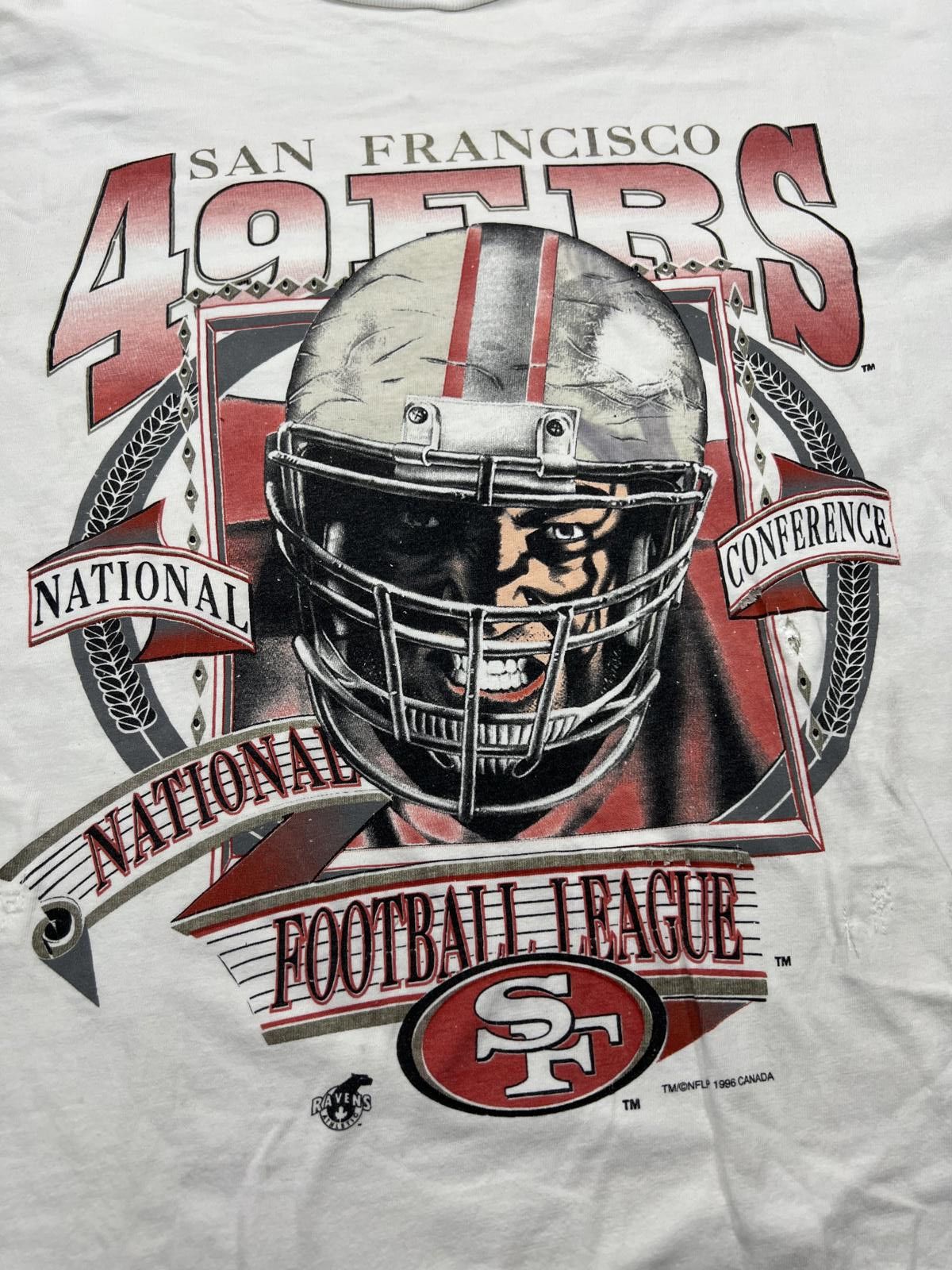 Unknown London San Francisco 49ers Vintage Graphic T-Shirt Size US L / EU 52-54 / 3 - 2 Thumbnail
