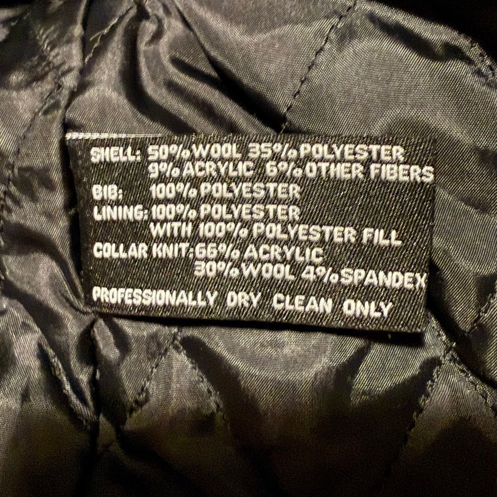 Calvin Klein Calvin Klein Coleman Overcoat Mens 48R Black Wool Coat EUC Size US XL / EU 56 / 4 - 9 Thumbnail