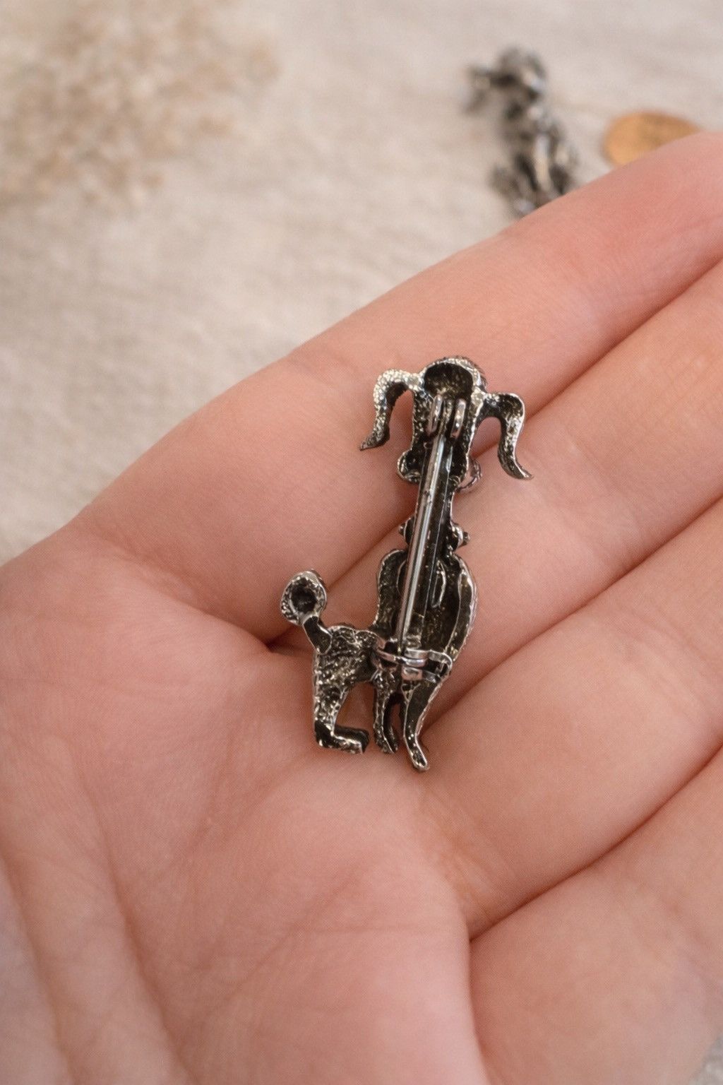 Other Vintage 1950s Poodle Brooch Set Silver Tone Dog Pins Retro Size ONE SIZE - 5 Thumbnail
