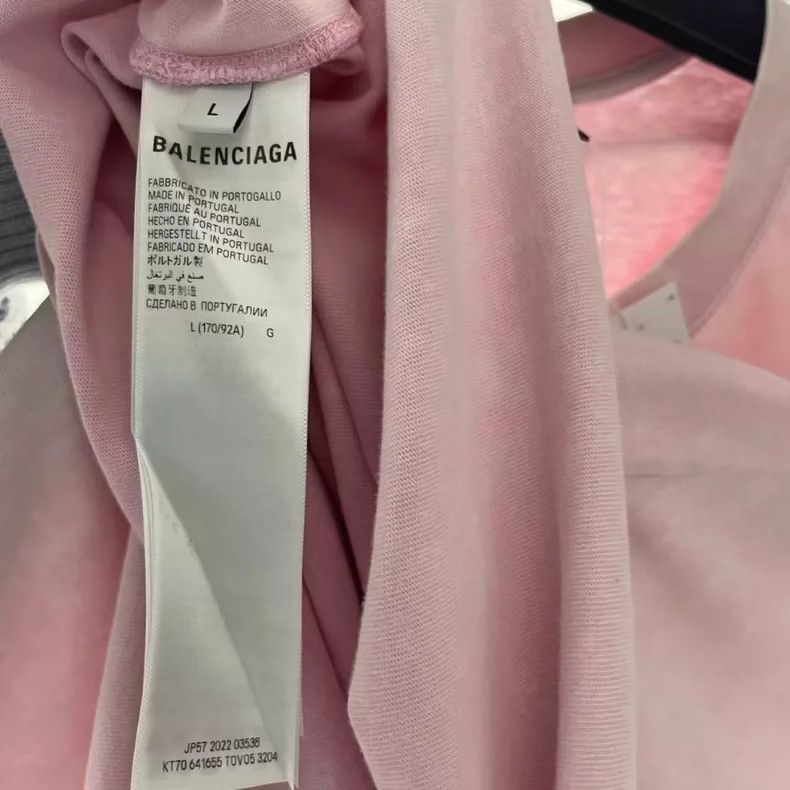 Balenciaga Balenciaga Letter Blur Shade Short Sleeve Size US L / EU 52-54 / 3 - 6 Thumbnail