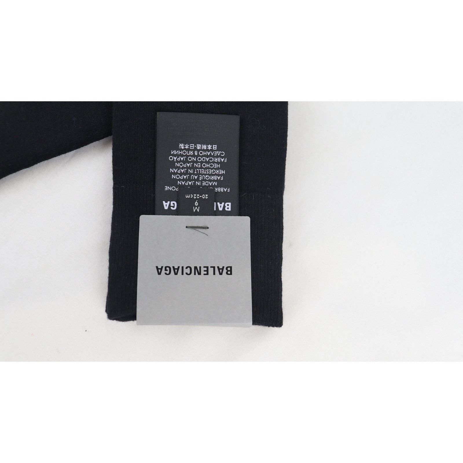 Balenciaga o1rshd1 Q:2 / Size: Medium / Fingers Socks in Black Size ONE SIZE - 3 Thumbnail