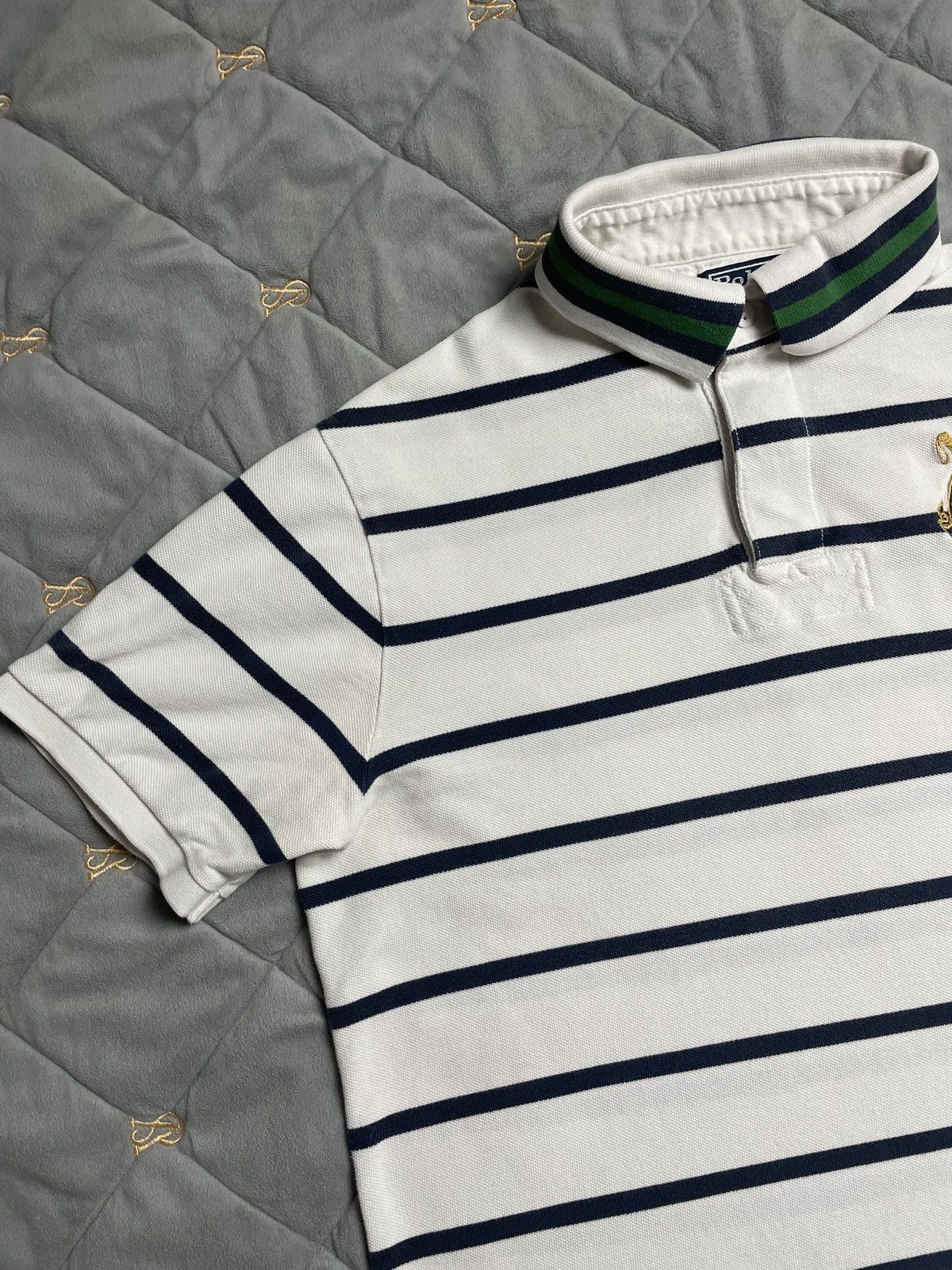 Polo Ralph Lauren × Vintage Y2K Vintage Polo Ralph Lauren Big Pony Shirt Chief Keef Size US L / EU 52-54 / 3 - 4 Thumbnail