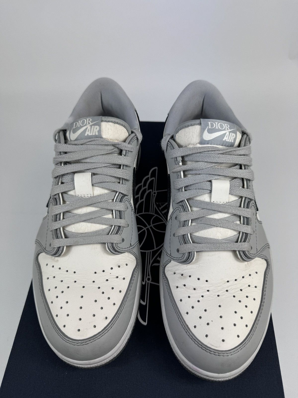 Dior × Jordan Brand AIR DIOR JORDAN SNEAKERS Size US 10 / EU 43 - 2 Thumbnail