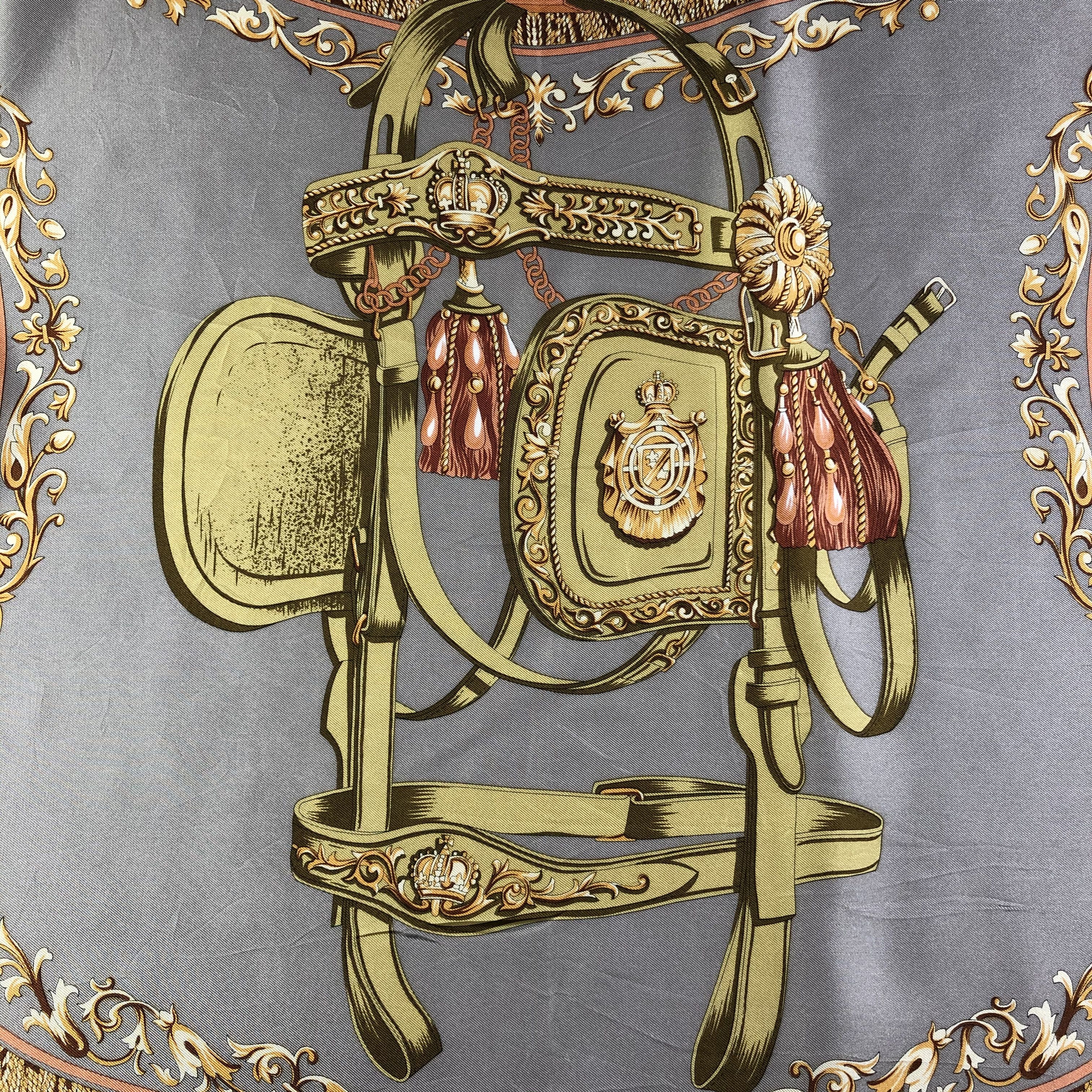Vintage Vintage Silk Scarf Size ONE SIZE - 6 Thumbnail
