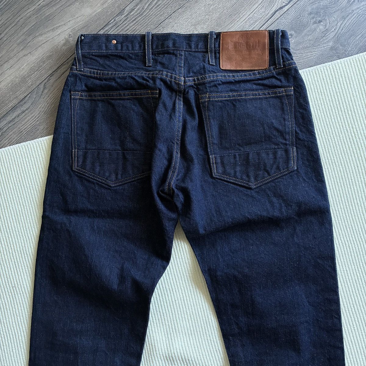 Other The Blksmth Hand Crafted Selvedge Jean Slim Tim Denim Pants Size US 28 / EU 44 - 6 Thumbnail