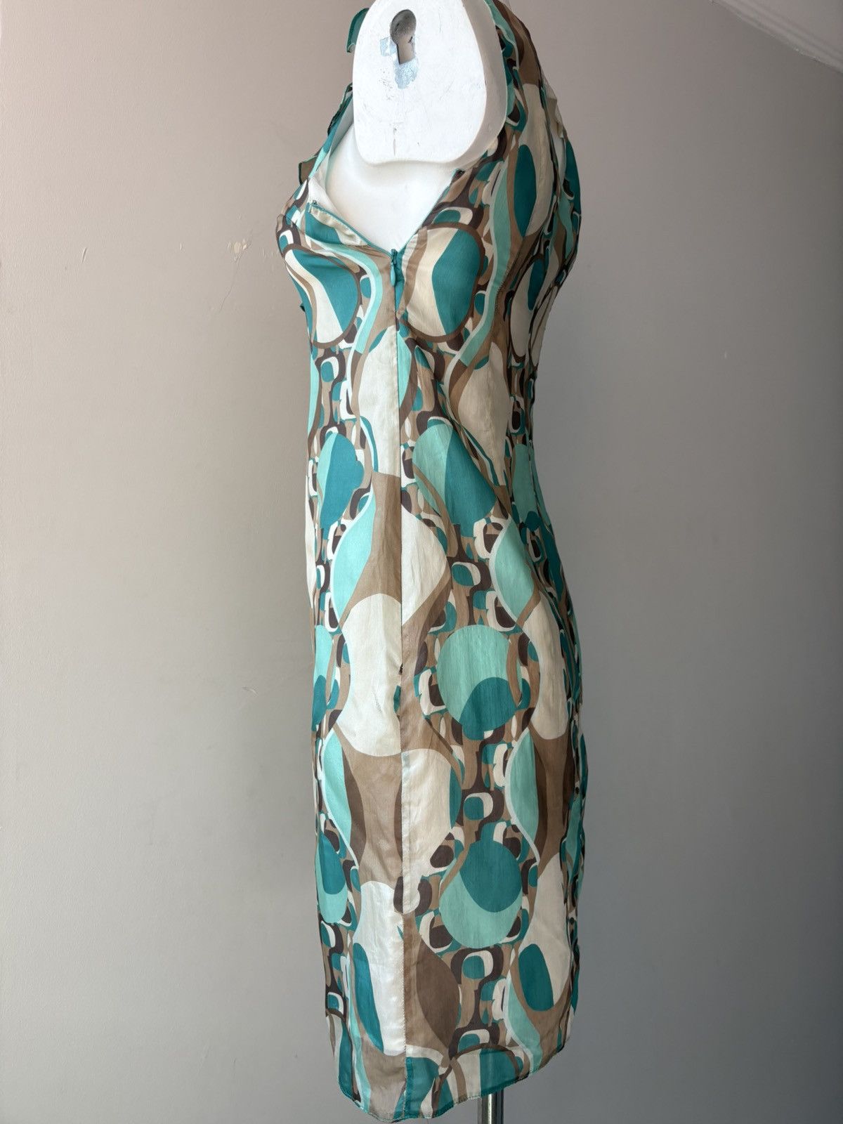 Vintage Silk dress Size S / US 4 / IT 40 - 8 Thumbnail