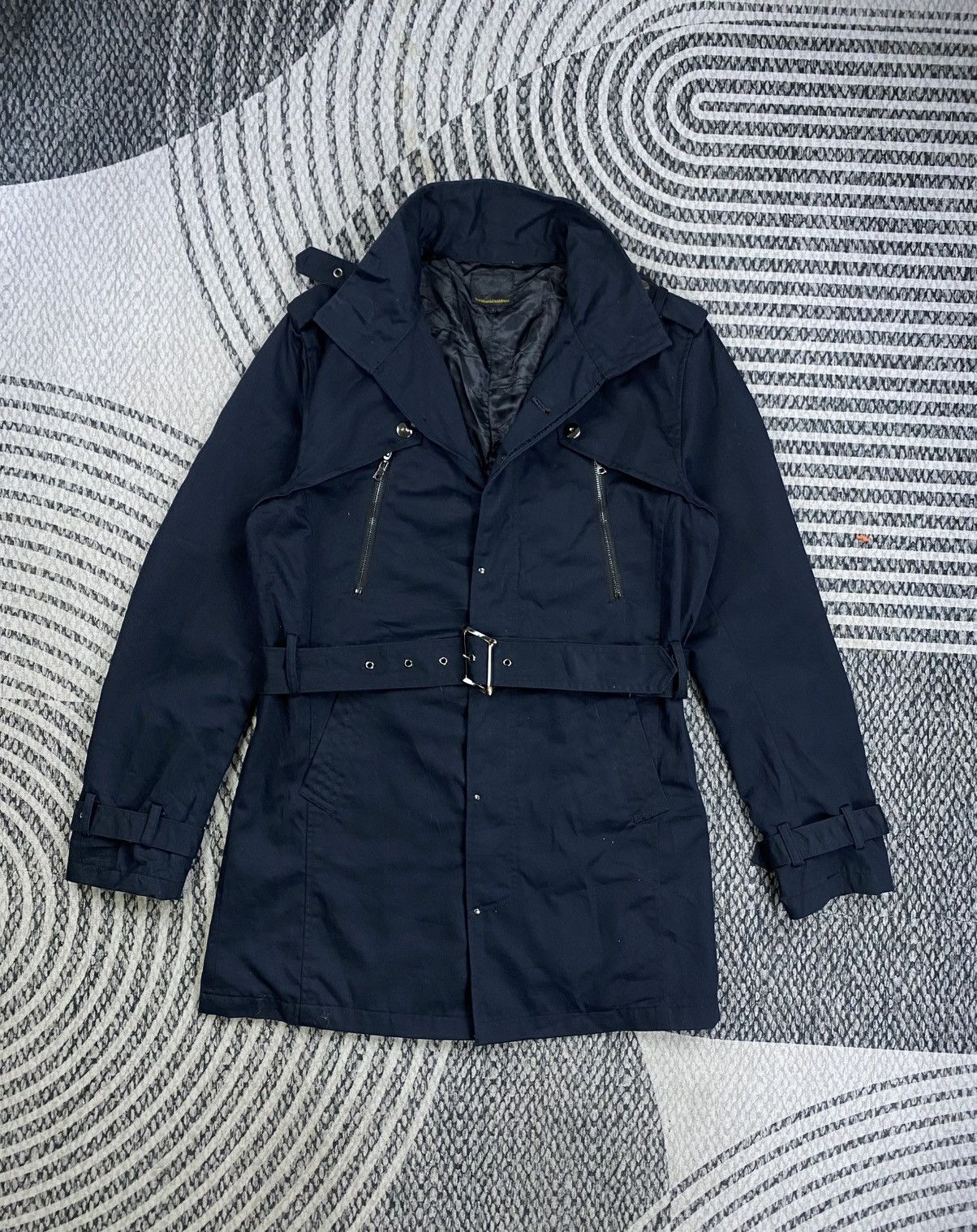 14th Addiction Bareback Premium Black Multipocket Belted Jacket Size US M / EU 48-50 / 2 - 1 Thumbnail